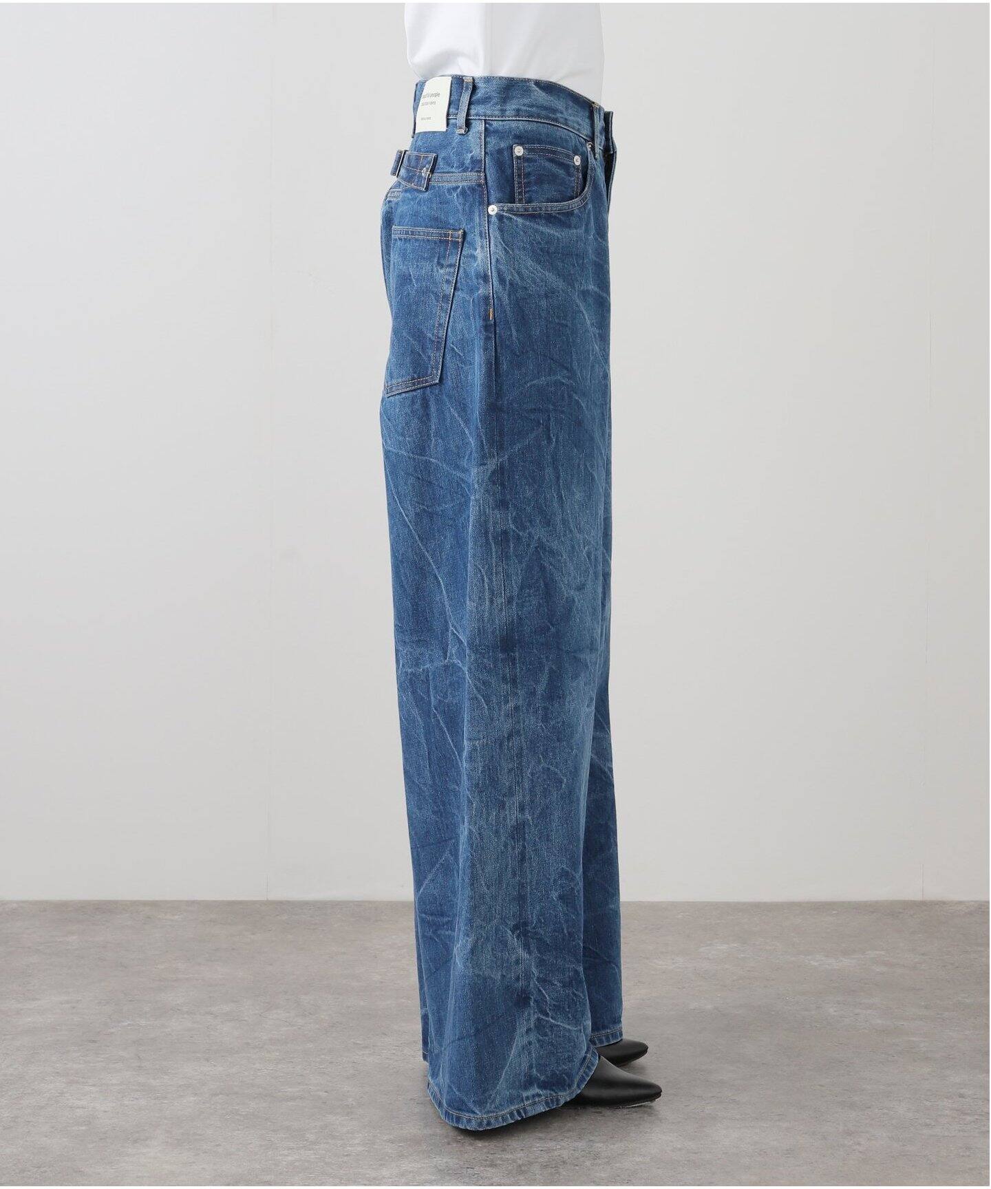 ≪一部店舗＋WEB限定≫beautiful people selvedge denim loose wide 