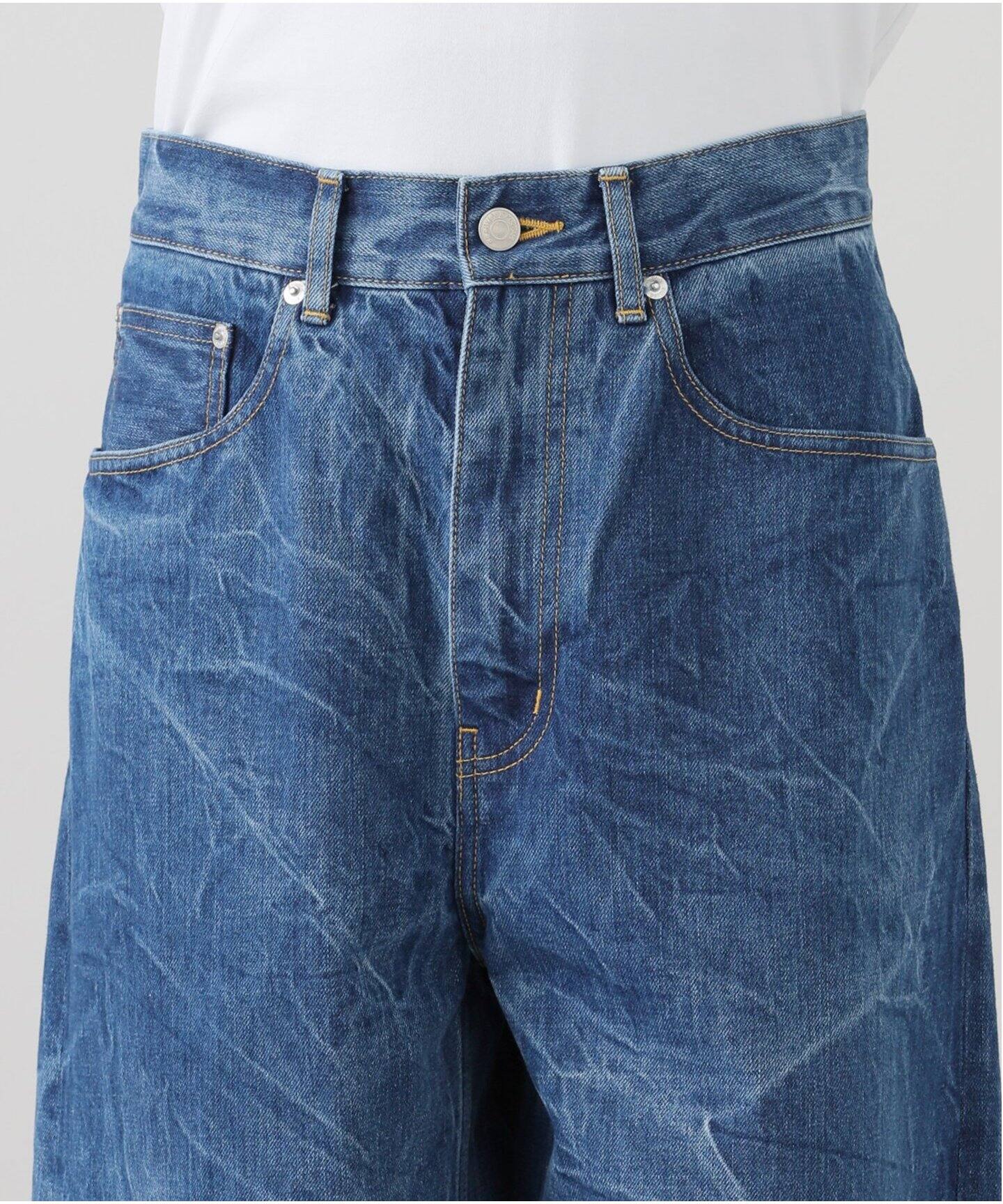 ≪一部店舗＋WEB限定≫beautiful people selvedge denim loose wide 