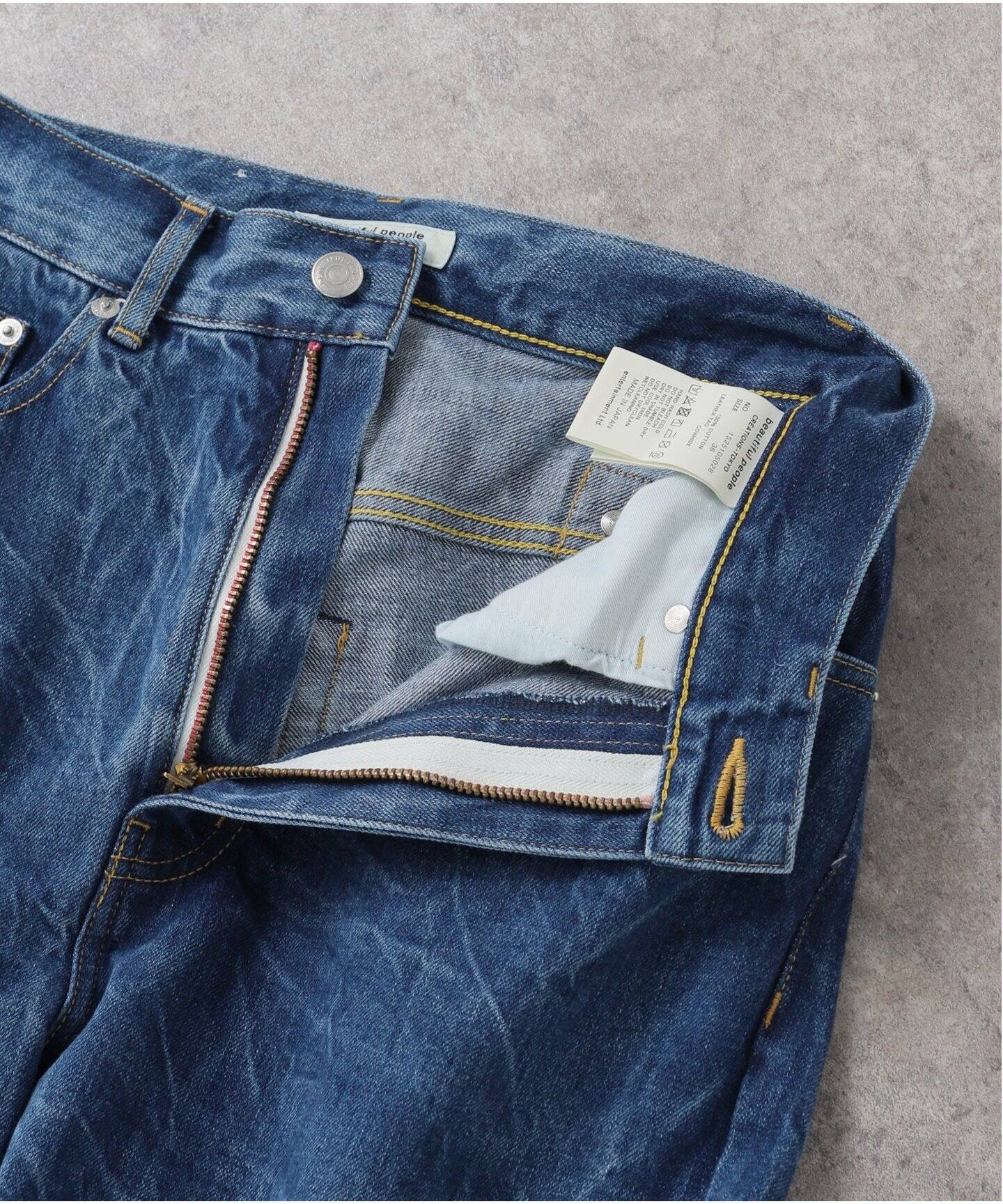 ≪一部店舗＋WEB限定≫beautiful people selvedge denim loose wide 