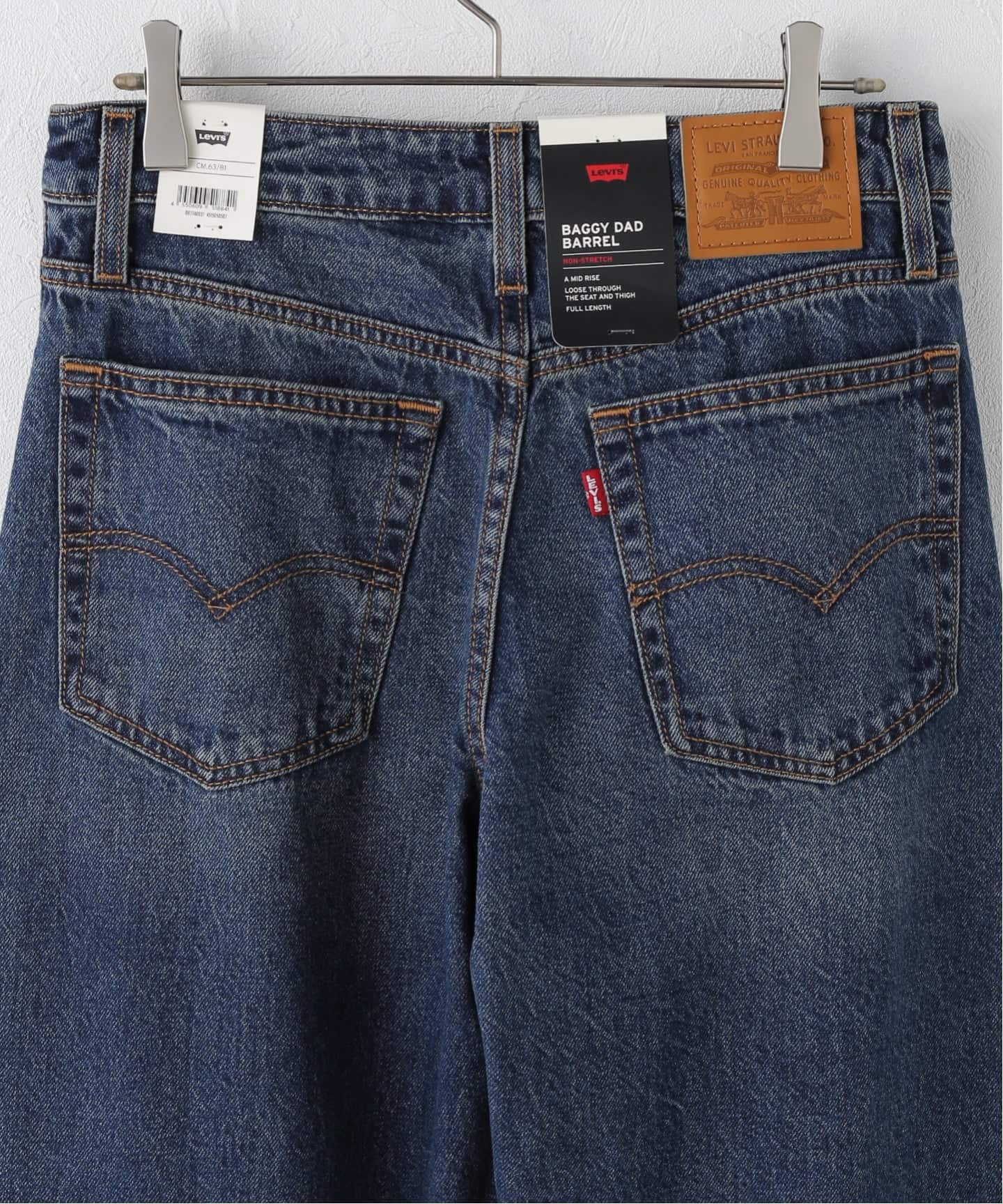 一部店舗+WEB限定》LEVI'S/リーバイス BAGGY DAD BARREL（デニムパンツ