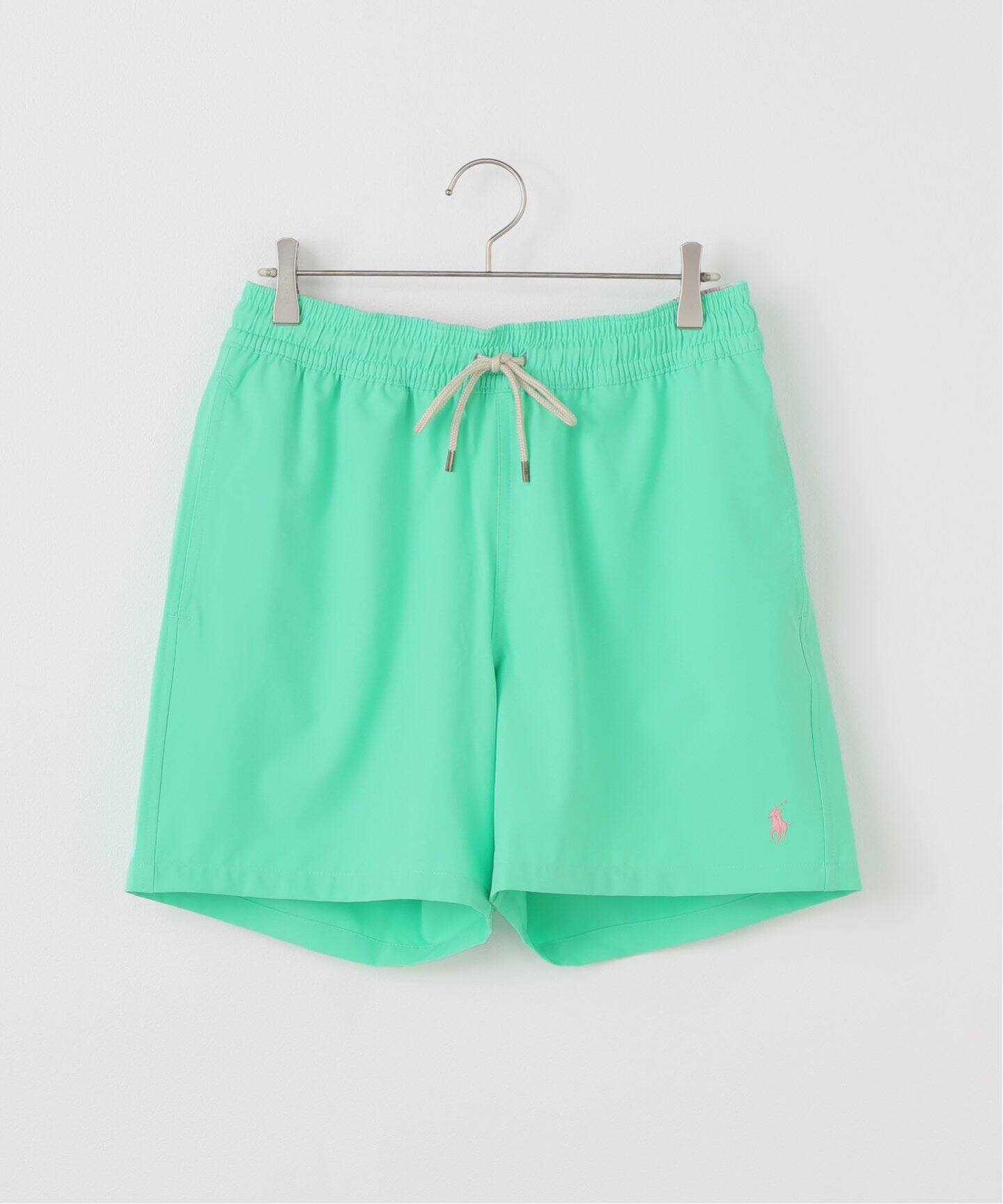 POLO SPORT グリーン ハーフパンツ POLO RALPH LAUREN RECYCLED POLYESTER SHORTS（ショート
