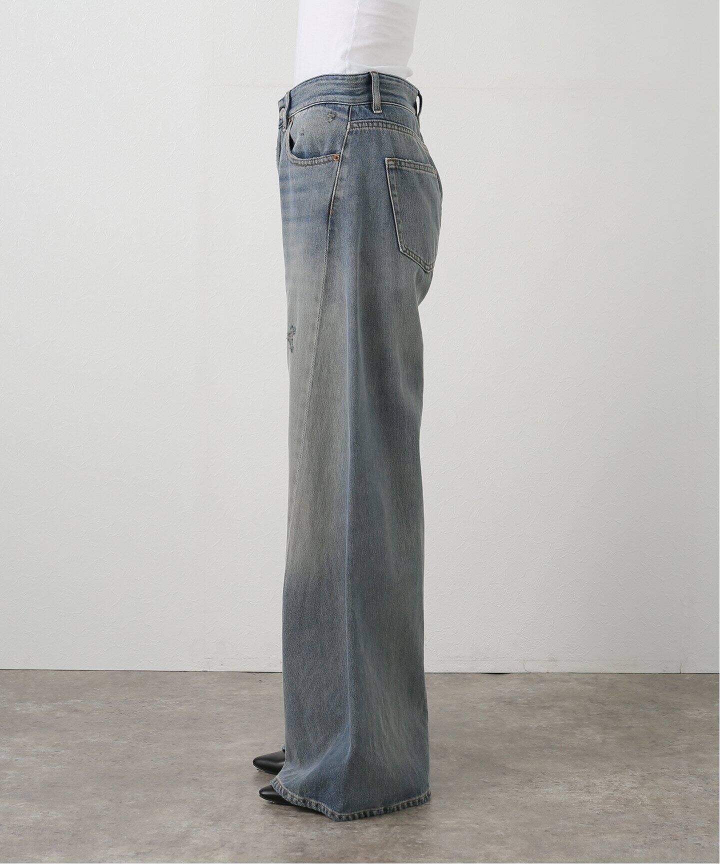 MM6 エムエムシックス デニムパンツ 白 38(S位) 2122624O0137 MM6 - 『MM6』エムエムシックス (36) ワイドデニムパンツの通販
