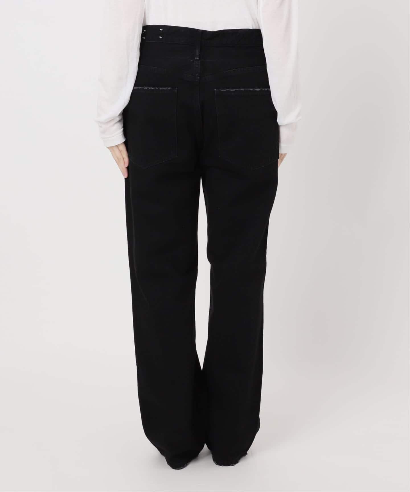 アッパーハイツ　THE HIM ザヒム　INC 27 ブラック　ヴィンテージ加工 upper hights/アッパーハイツ 別注THE HIM*（デニムパンツ・ジーンズ