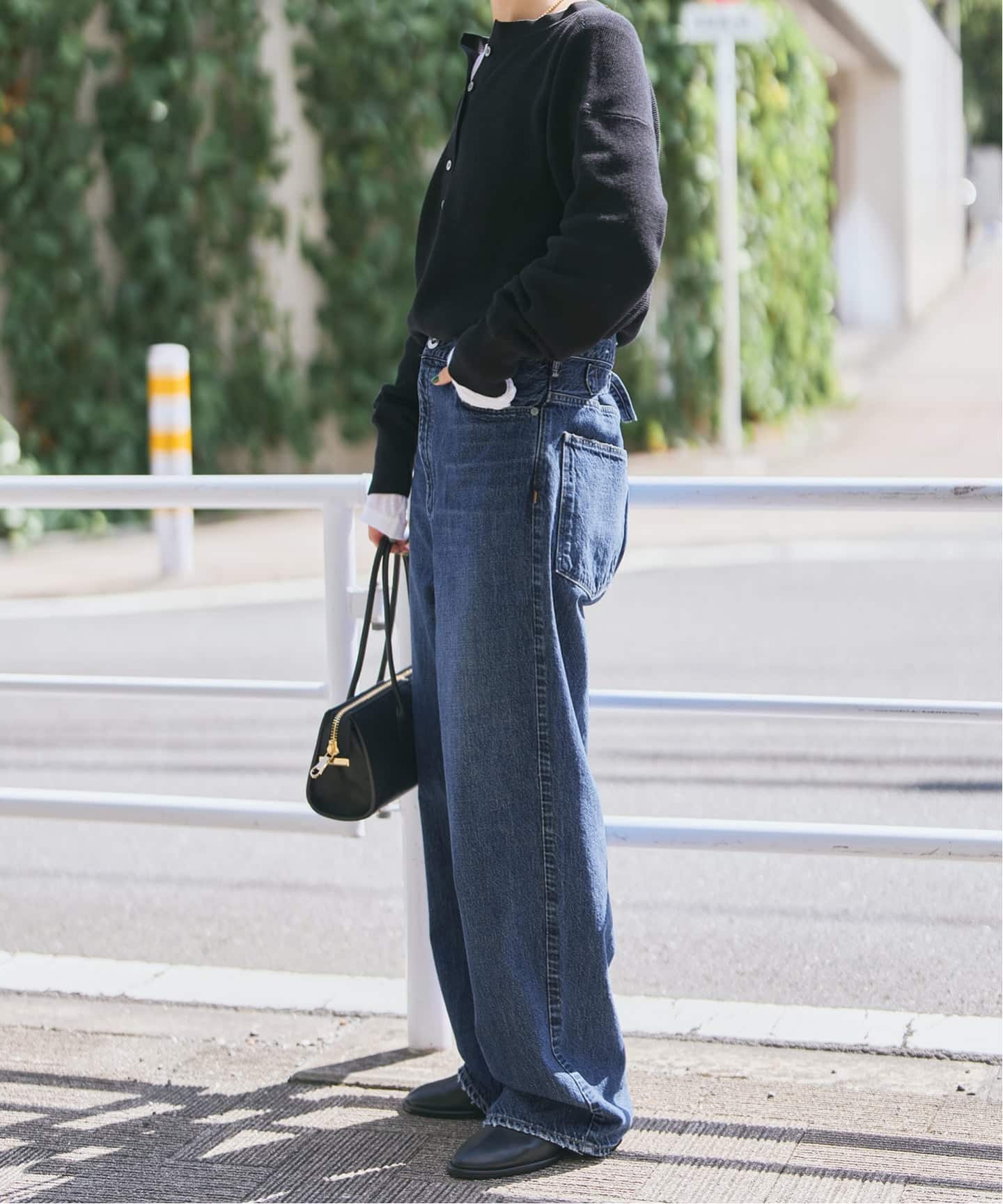パンツ Spick and Span upper hights THE OLIVIA 予約》upper hights/アッパーハイツ 別注THE OLIVIA*（デニム