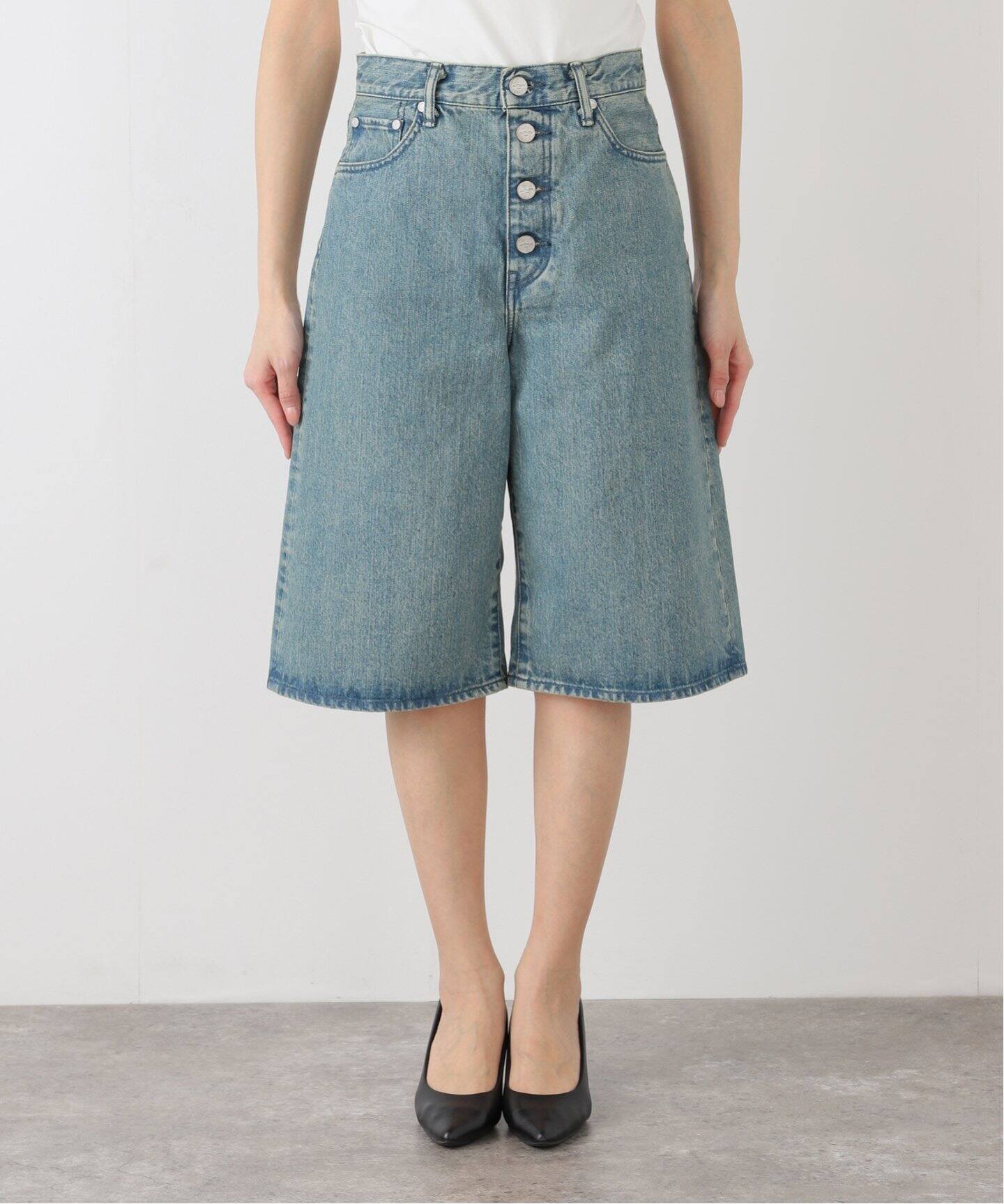 AUTHEN / オーセン HUKFCUT BAGGY SHORTS（デニムパンツ