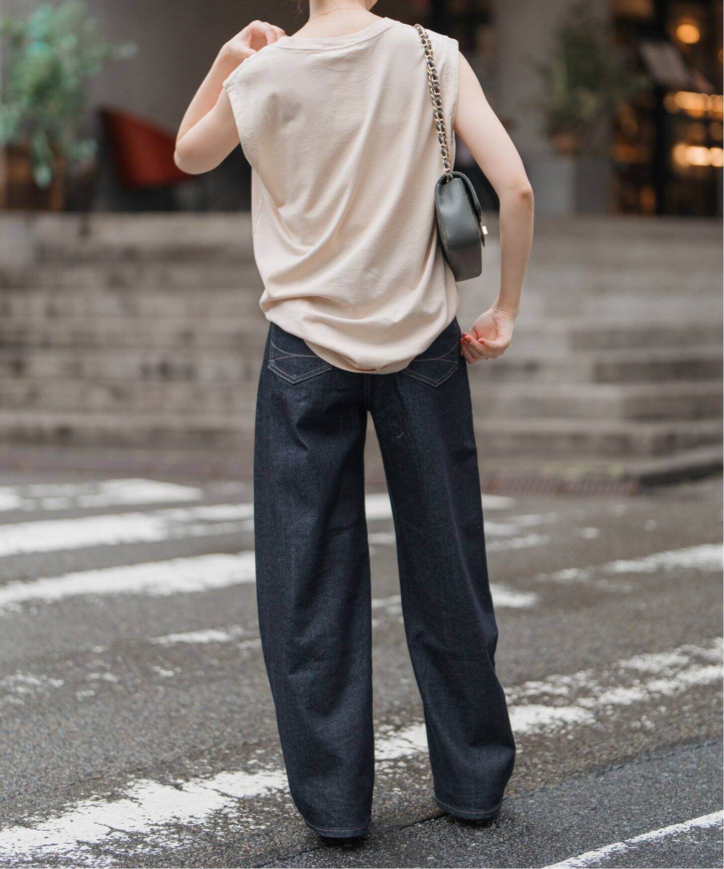 SOMETHING / サムシング 別注HANA CURVE TAPERED（デニムパンツ