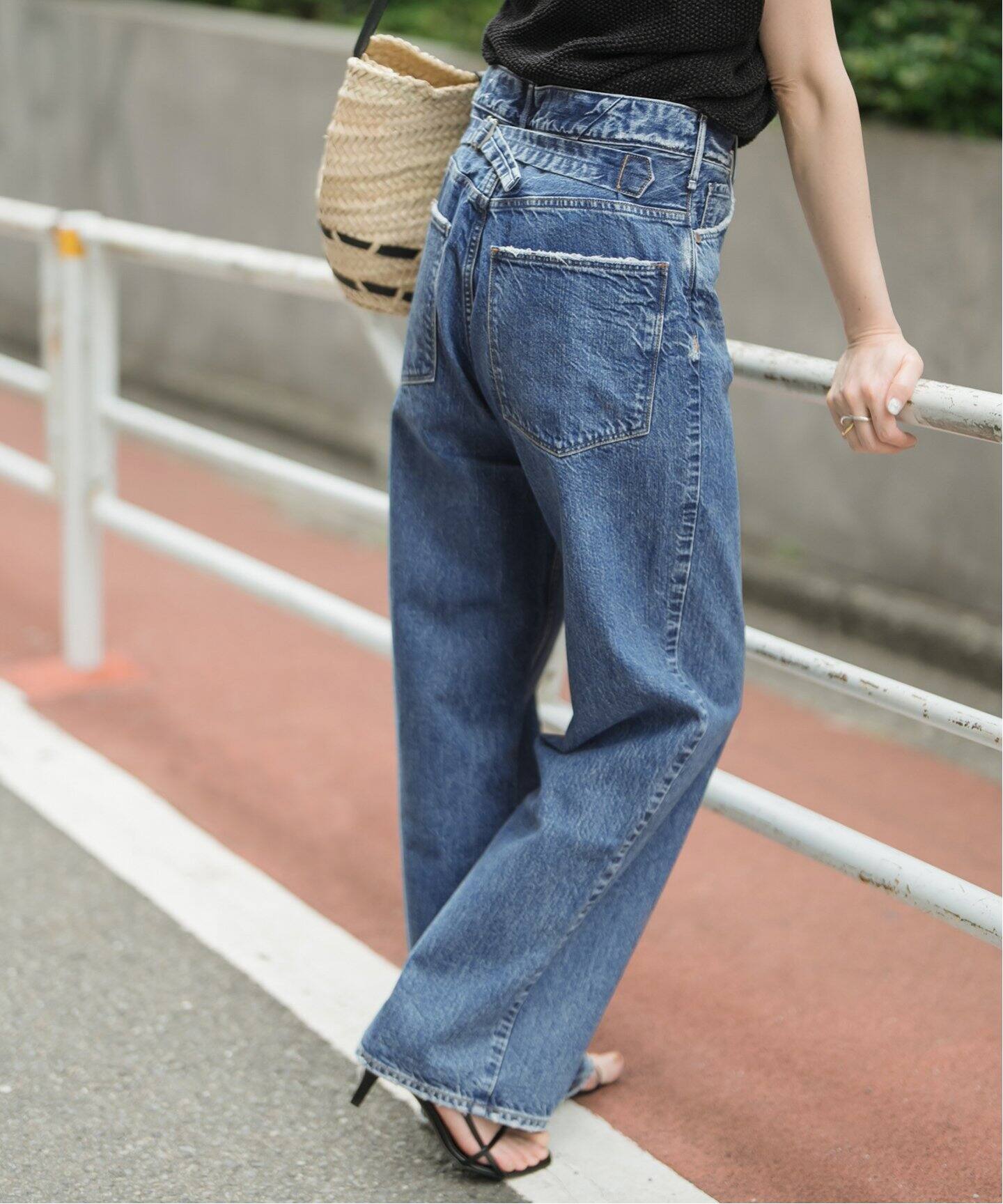 予約》upper hights/アッパーハイツ THE OLIVIA（デニムパンツ  