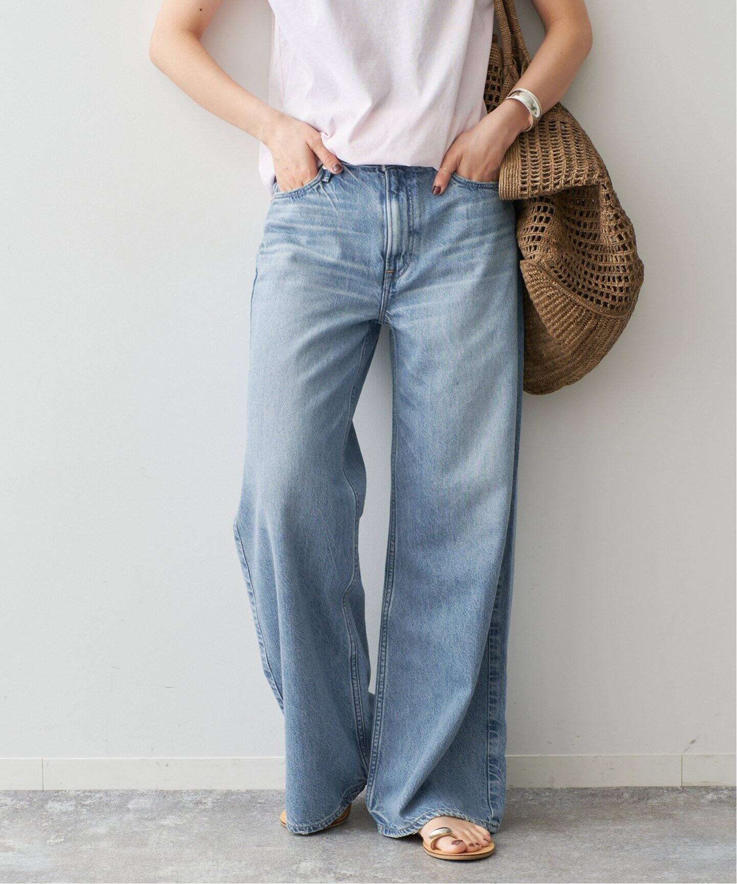 予約》upper hights/アッパーハイツ THE LAUREN（デニムパンツ 
