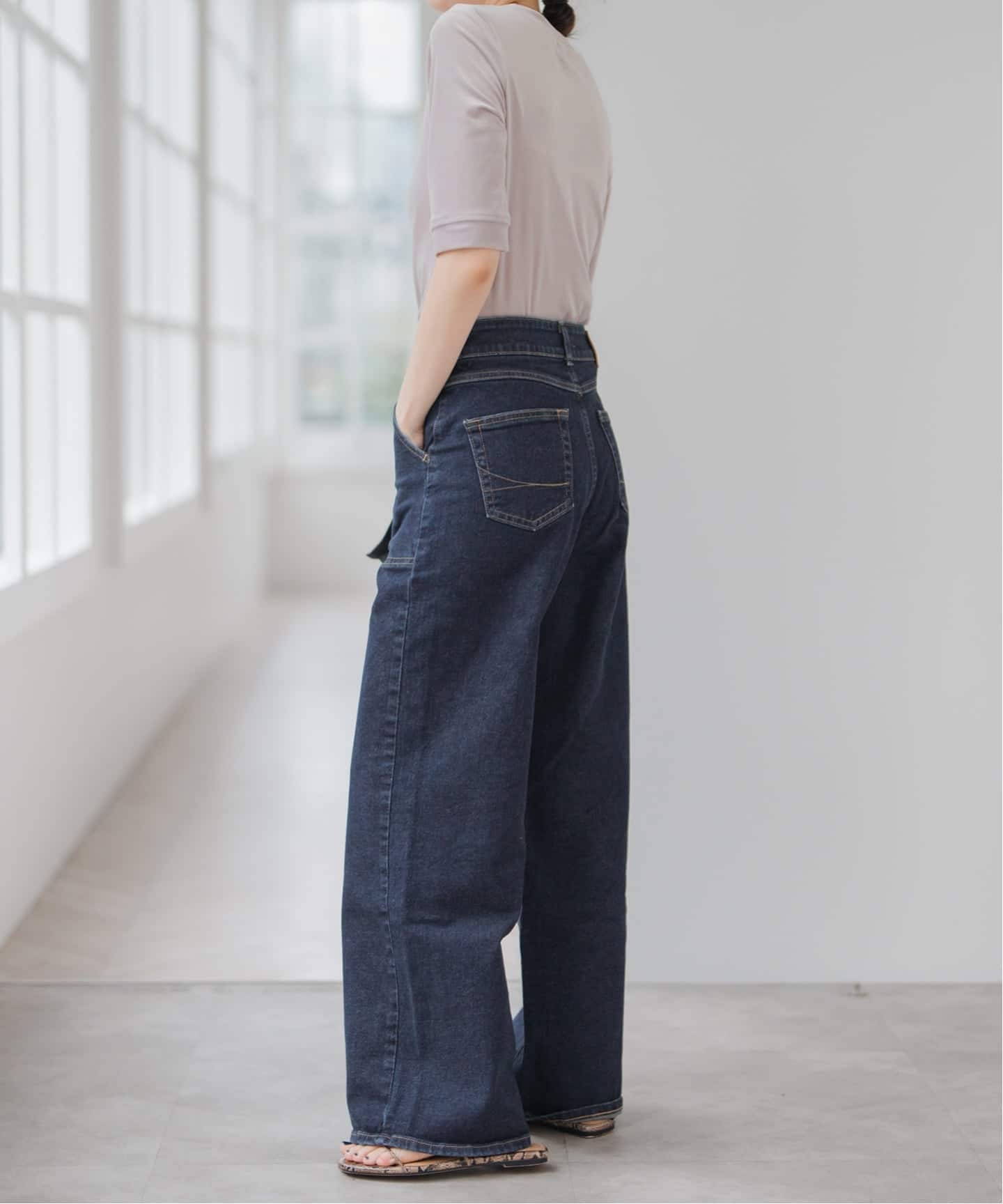 Spick and Span サムシング　LISA VINTAGE WIDE SOMETHING / サムシング】LISA VINTAGE WIDE | スピック＆スパン