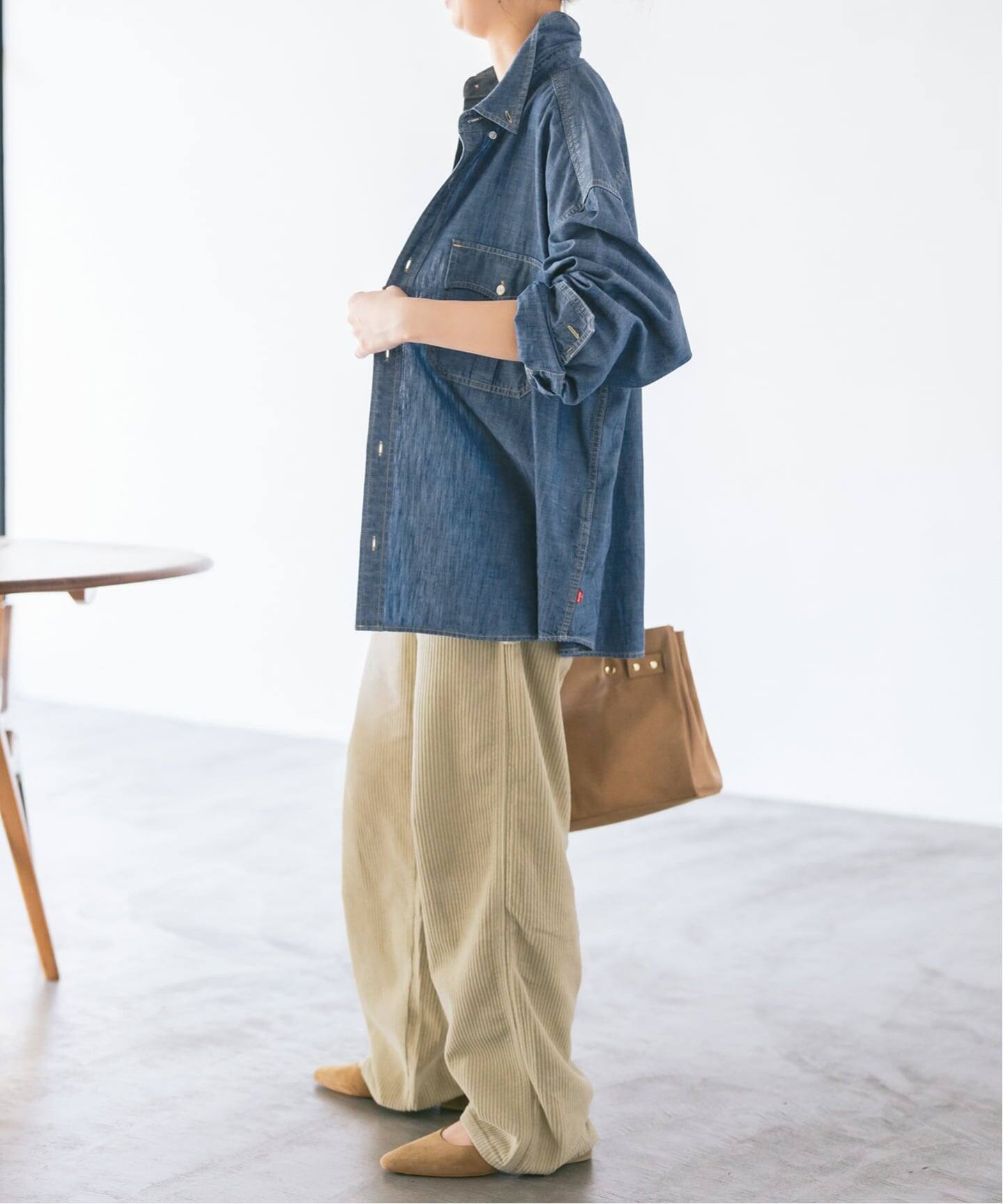 SPICK AND SPAN コーデュロイパンツ ガーメントダイコーデュロイパンツ | スピック＆スパン(Spick