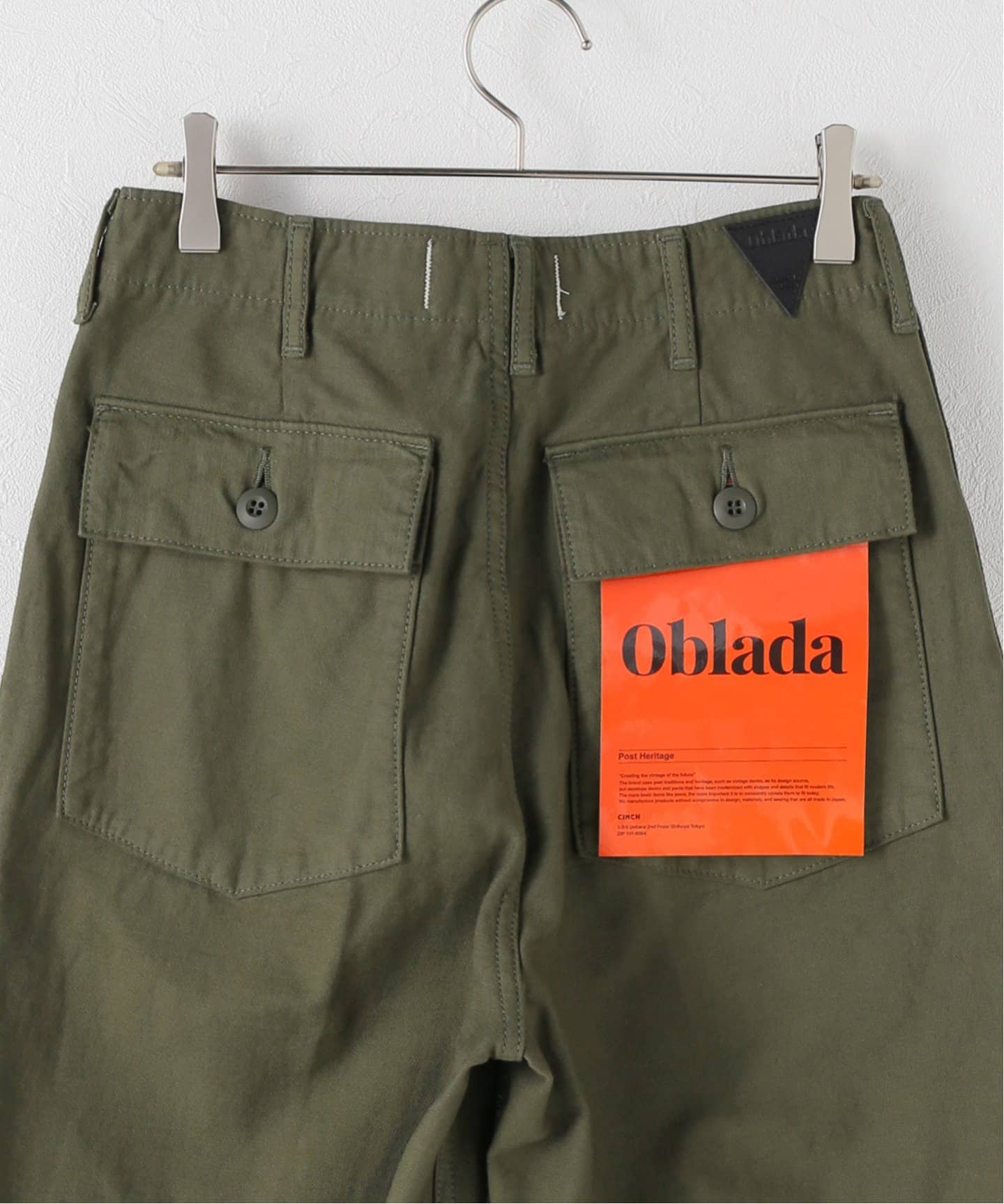 OBLADA / オブラダ 60S BAKER PANTS（カーゴパンツ）｜Spick and