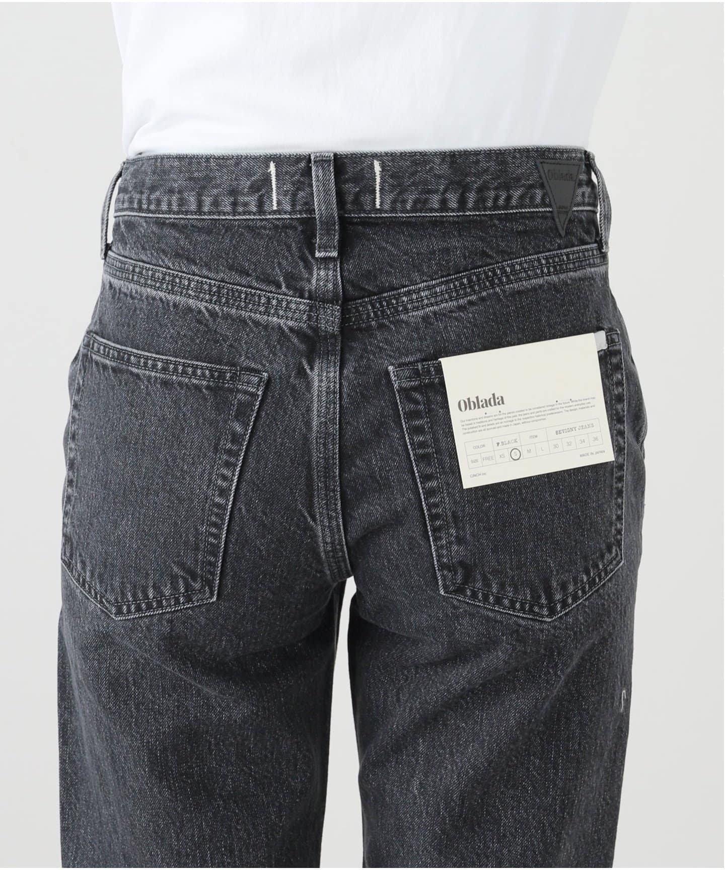 Oblada 25SS SEVIGNY JEANS デニム S2510DP0 ≪一部店舗+WEB限定≫OBLADA / オブラダ SEVIGNY JEANS（デニム