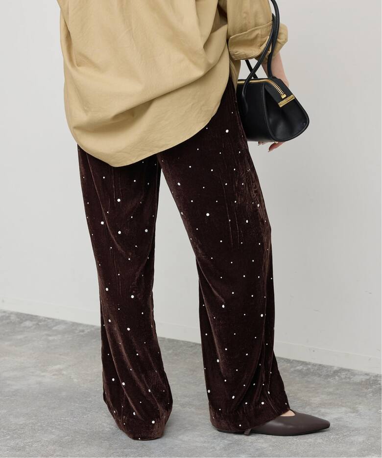 VIAN / ヴィアン Glitter Velvet Easy PT（その他パンツ）｜Spick and  