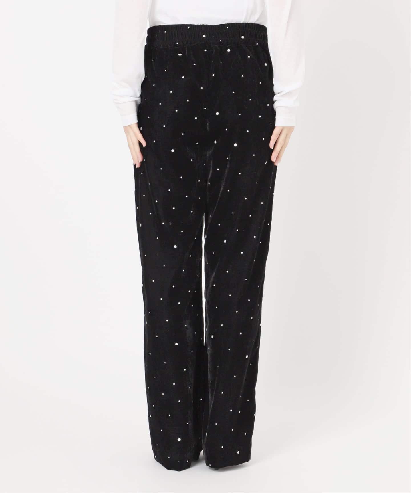 VIAN / グリッターベルベット イージーパンツ 【新品、未使用】 VIAN / ヴィアン Glitter Velvet Easy PT（その他パンツ