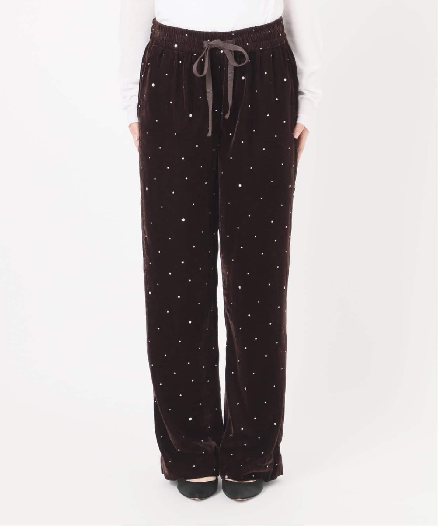 VIAN / ヴィアン Glitter Velvet Easy PT（その他パンツ）｜Spick