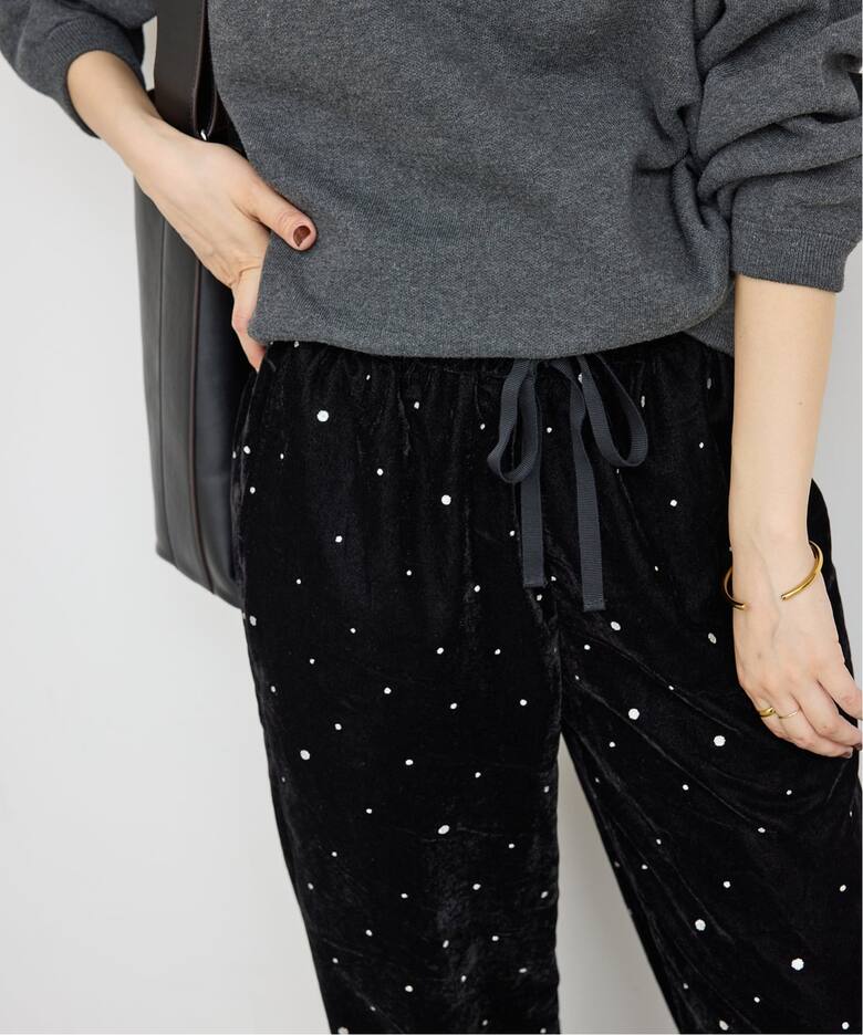 WEB限定追加予約》VIAN / ヴィアン グリッターベルベットイージー  