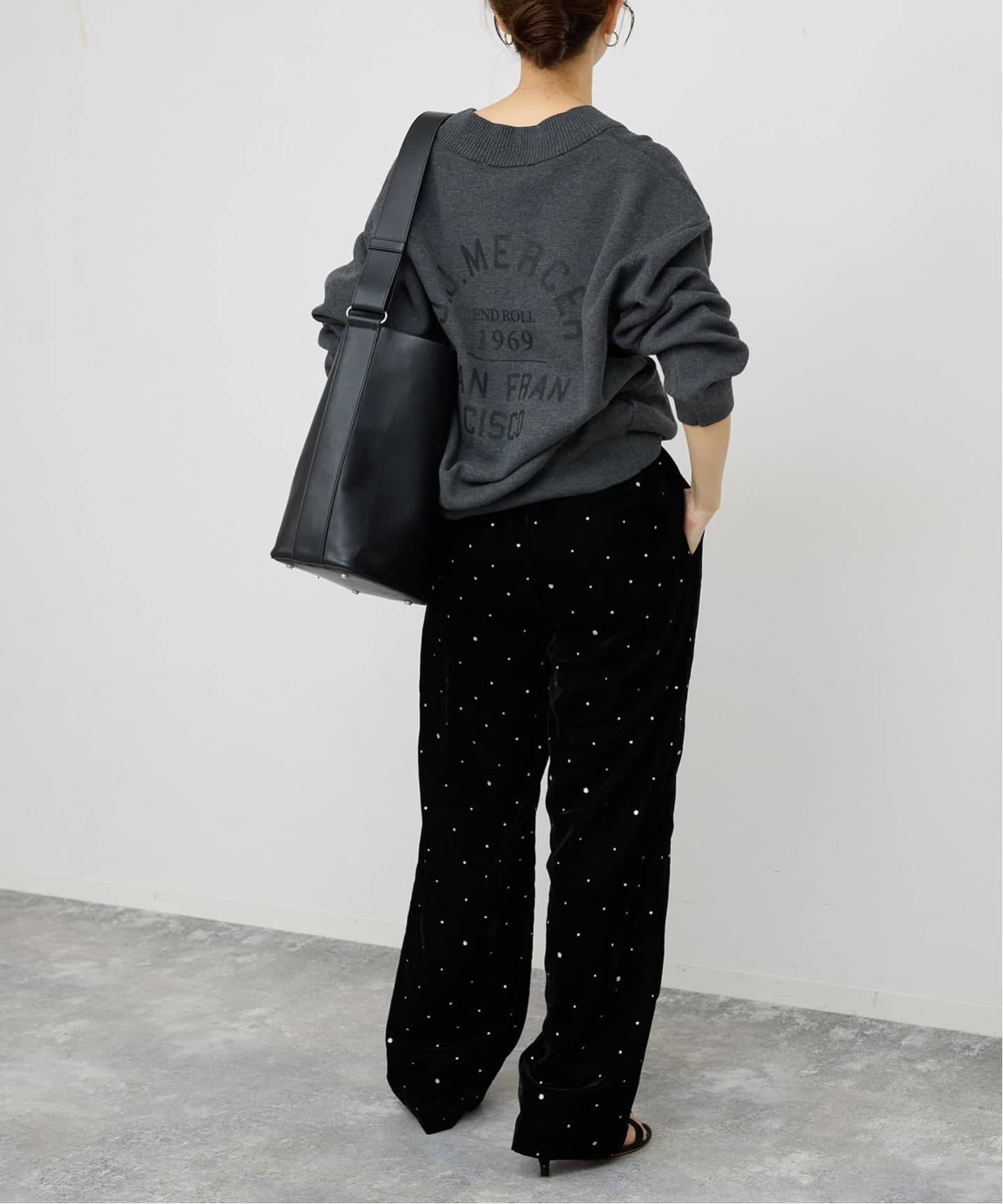 VIAN / グリッターベルベット イージーパンツ 【新品、未使用】 WEB限定追加予約》VIAN / ヴィアン グリッターベルベット