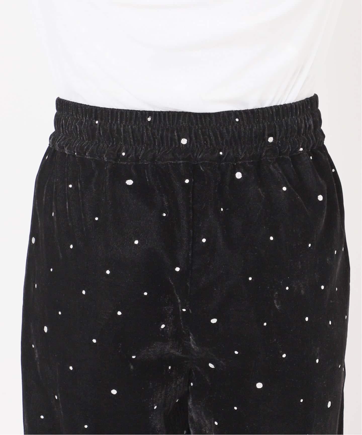 VIAN / グリッターベルベット イージーパンツ 【新品、未使用】 WEB限定追加予約》VIAN / ヴィアン グリッターベルベット