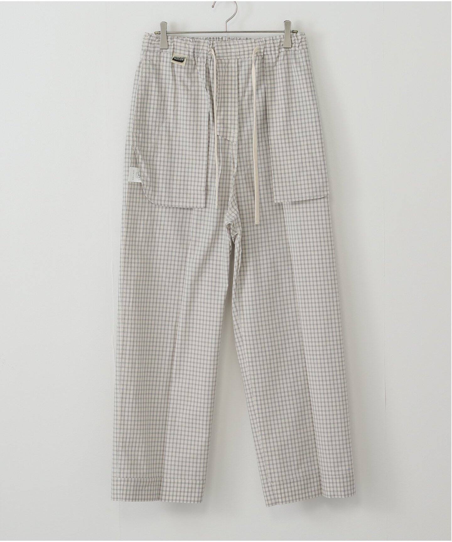HOLIDAY/ホリデイ CHECK DRAWSTRINGS PANTS（その他パンツ