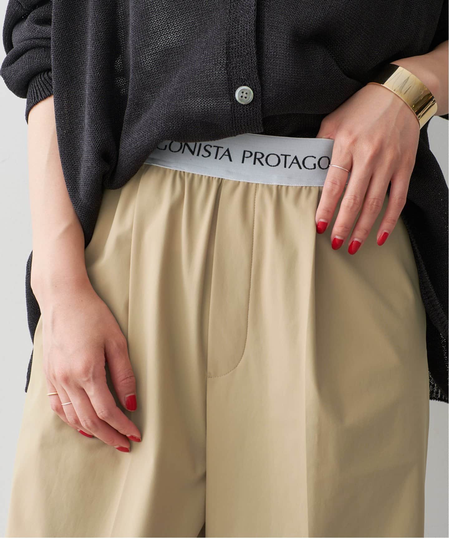 PROTAGONISTA プロタゴニスタ PANTS Spick & Span PROTAGONISTA/プロタゴニスタ 撥水パンツ（その他パンツ