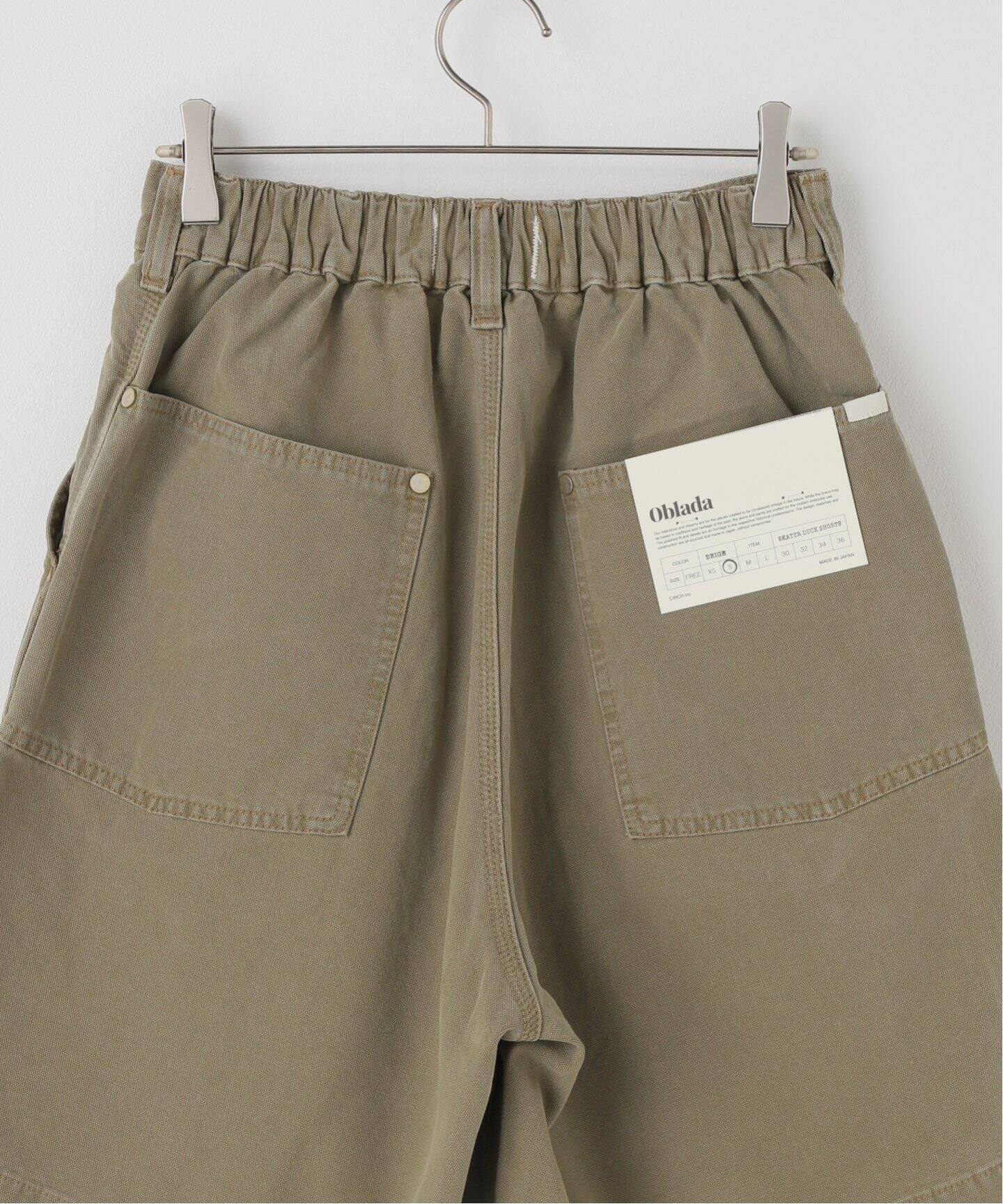 OBLADA / オブラダ SKATER DUCK SHORTS（ショート・ハーフパンツ