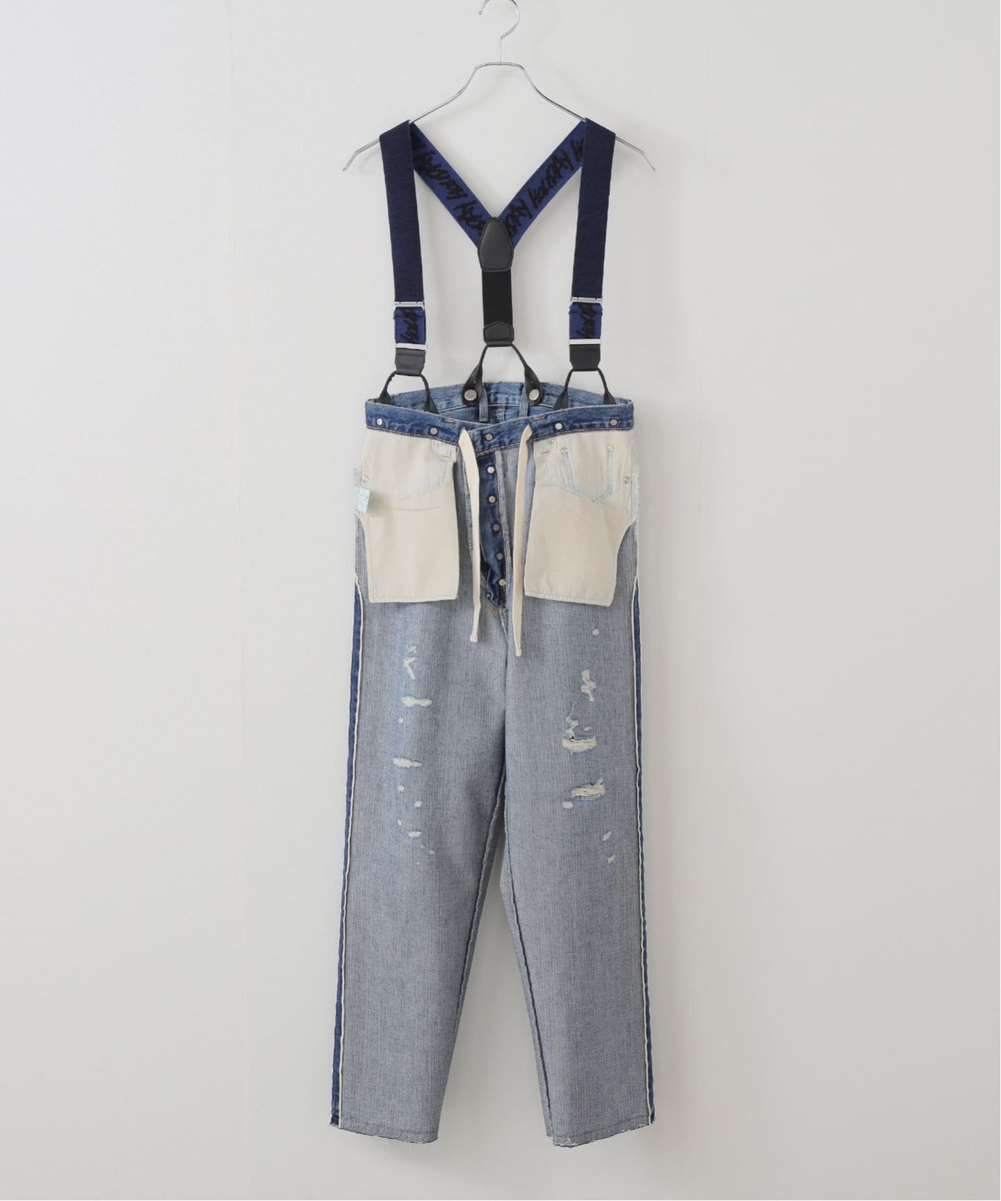 HOLIDAY/ホリデイ DAMAGE DENIM SUSPENDER PANTS（デニムパンツ