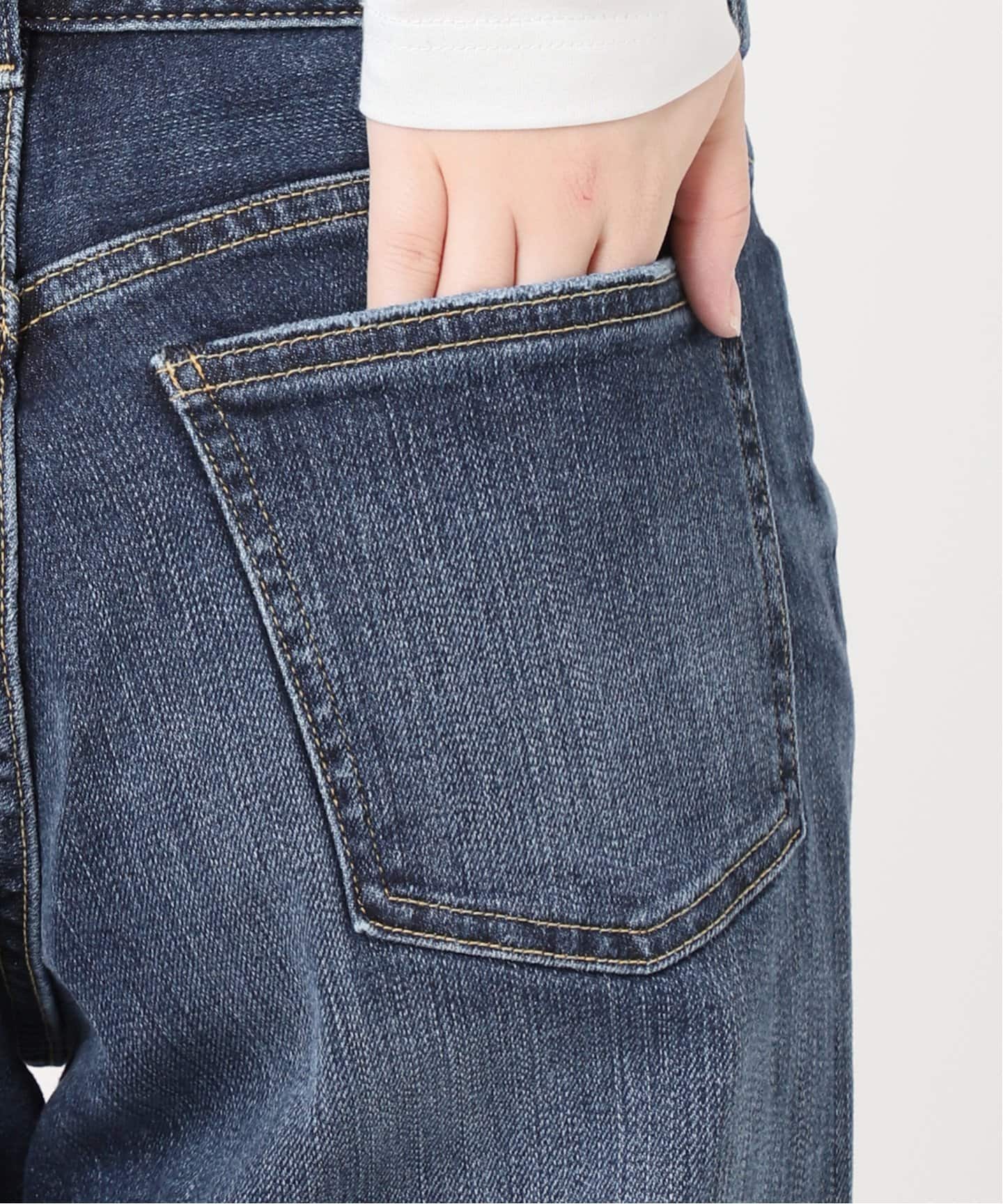 【完売品】スピックアンドスパン　RED CARD別注　紺　S Spick＆Span ジーンズ デニム デニムパンツ RED CARD TOKYO