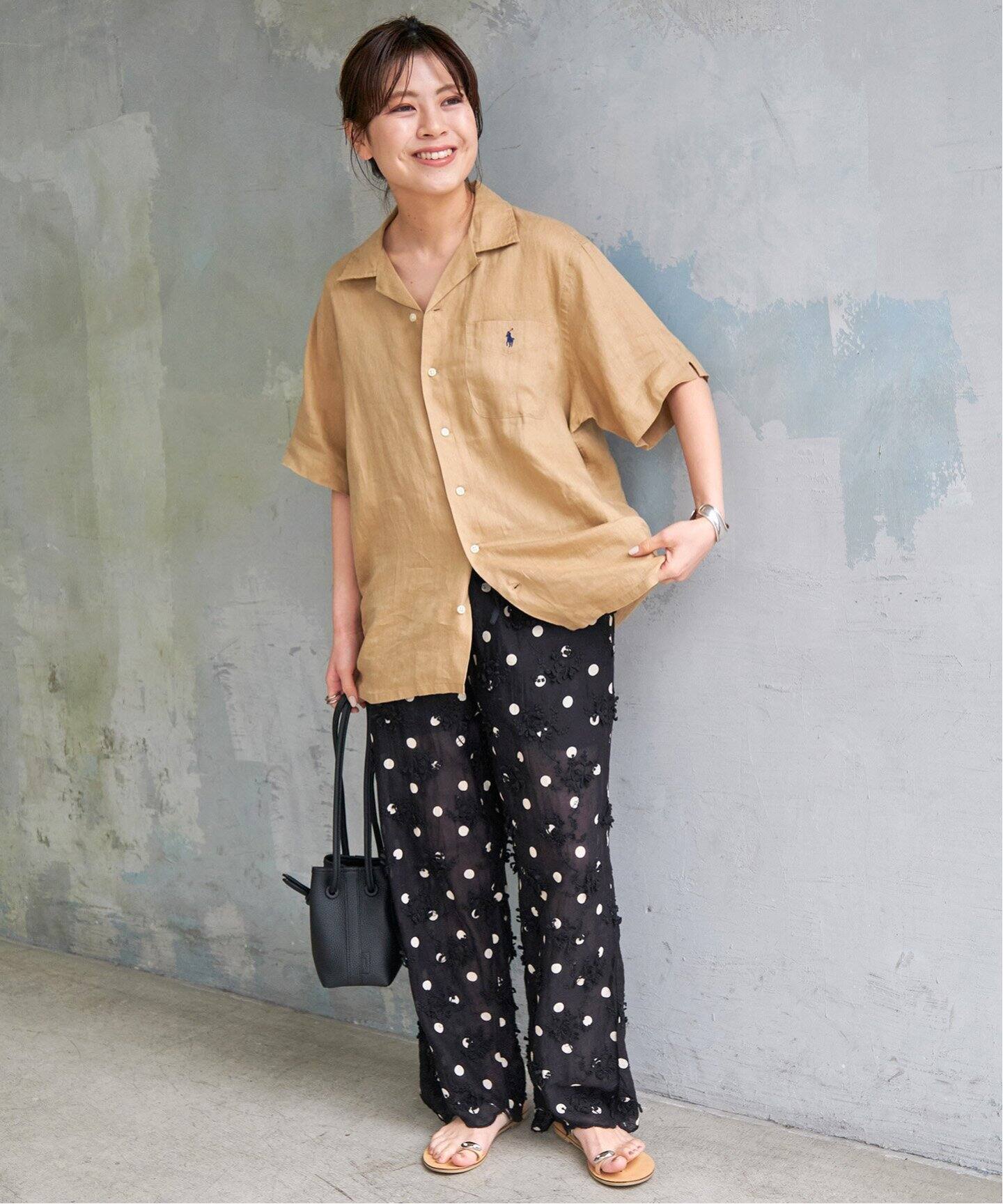 追加予約》crinkle crinkle crinkle 3D embroidery dot pants CC-2508 