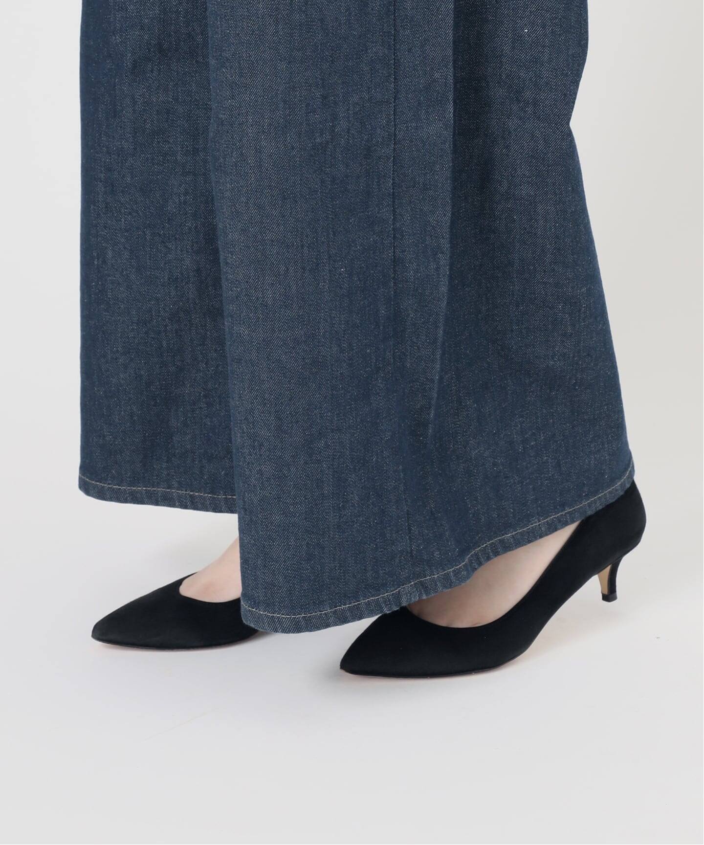 追加》SOMETHING / サムシング 別注LISA SUPER WIDE（デニムパンツ