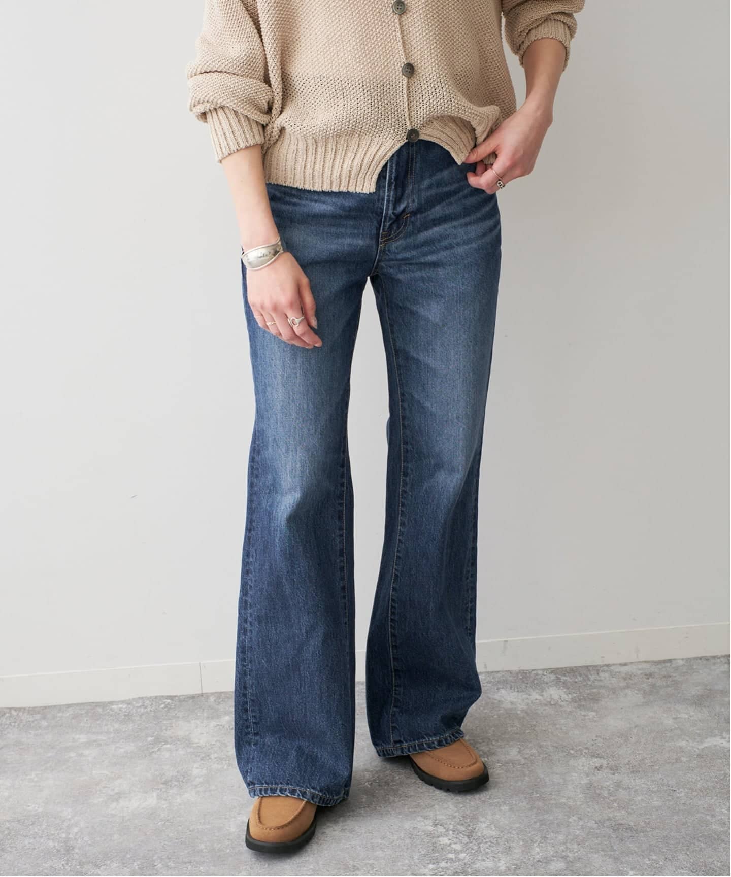 Spick&Span⭐︎SOMETHING LISA VINTAGE FLARE 追加》SOMETHING / サムシング LISA VINTAGE FLARE（デニム