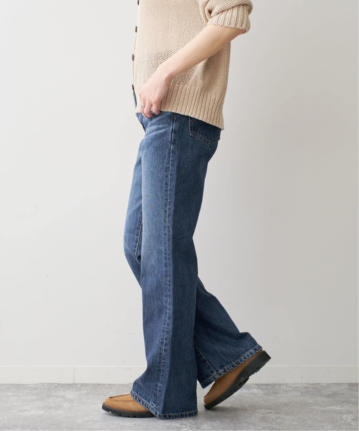 追加》SOMETHING / サムシング LISA VINTAGE FLARE（デニムパンツ