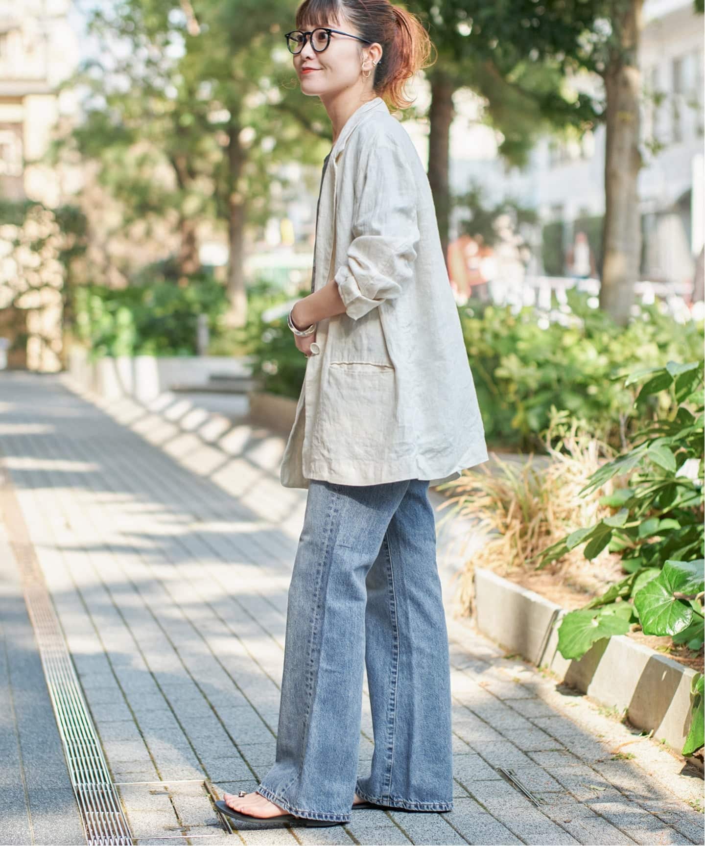 追加》SOMETHING / サムシング LISA VINTAGE FLARE（デニムパンツ