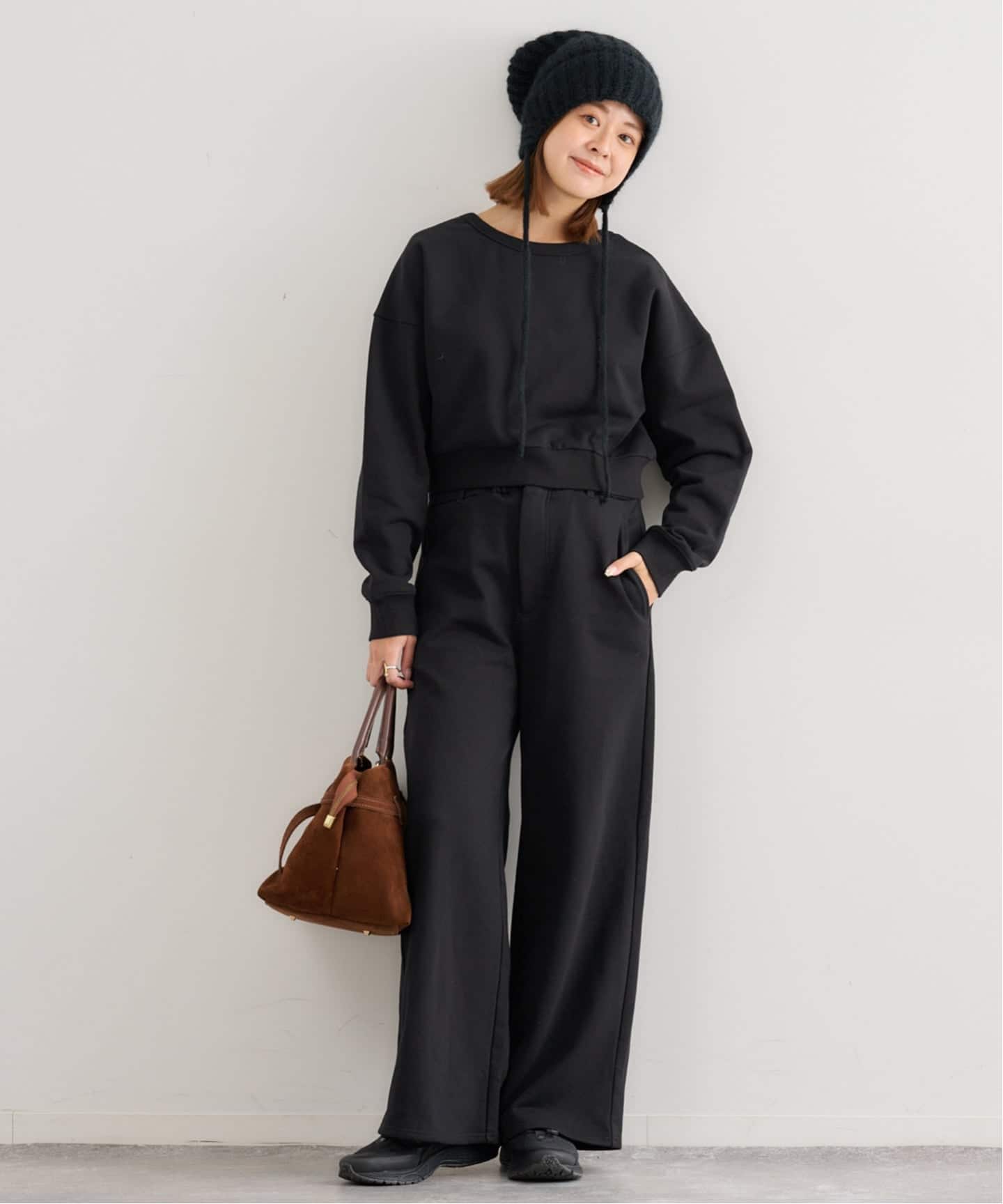 ユー バイ スピック＆スパン（U by SPICK&SPAN）/フロントジップスウェットパンツ フロントジップスウェットパンツ（スウェットパンツ）｜U by