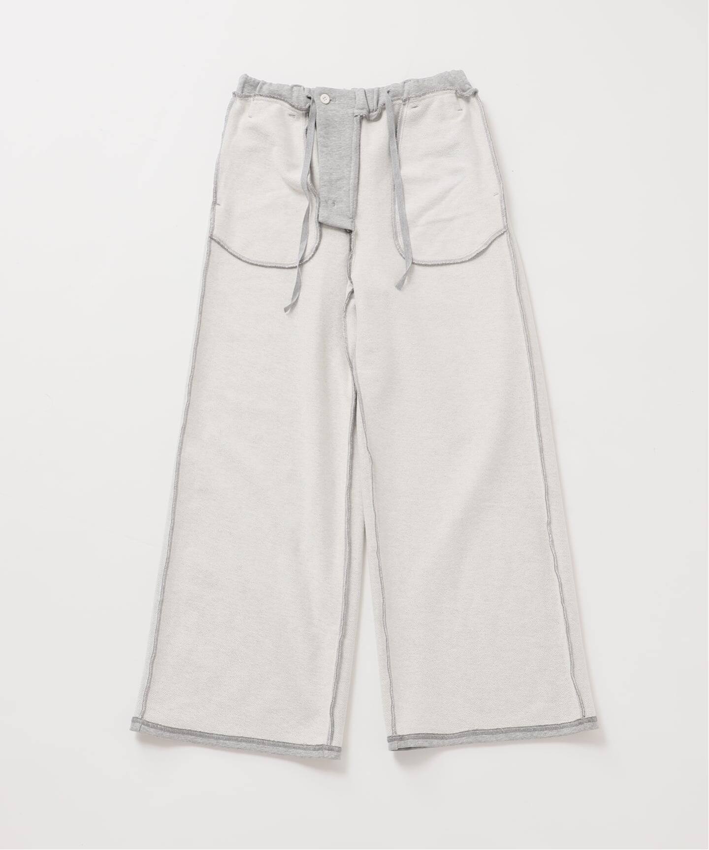 フロントジップスウェットパンツ（スウェットパンツ）｜U by