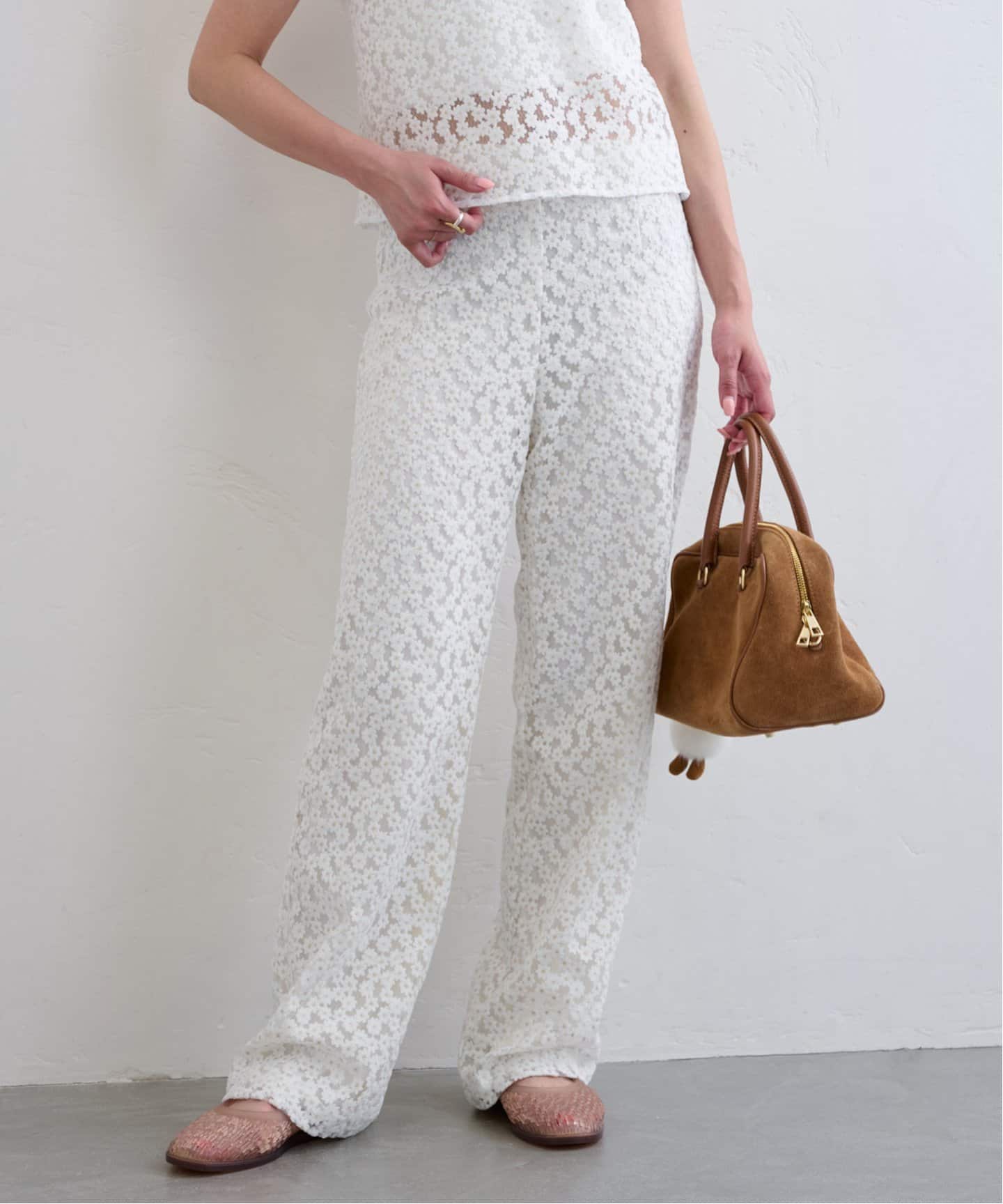 u by spick&span パンツ ユーバイスピックアンドスパン U by Spick&Span 《予約
