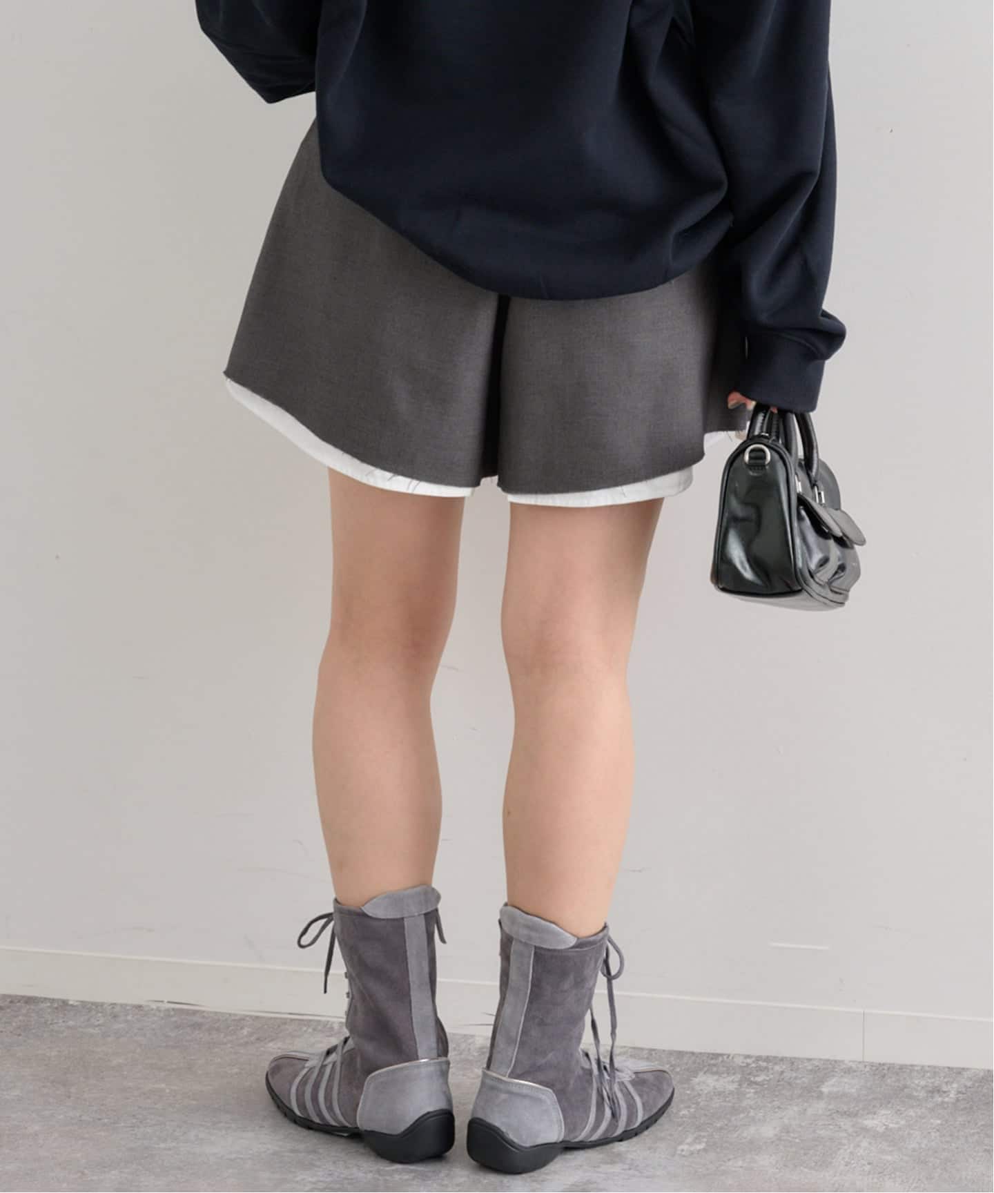 キュロットショートパンツ（ショート・ハーフパンツ）｜U by