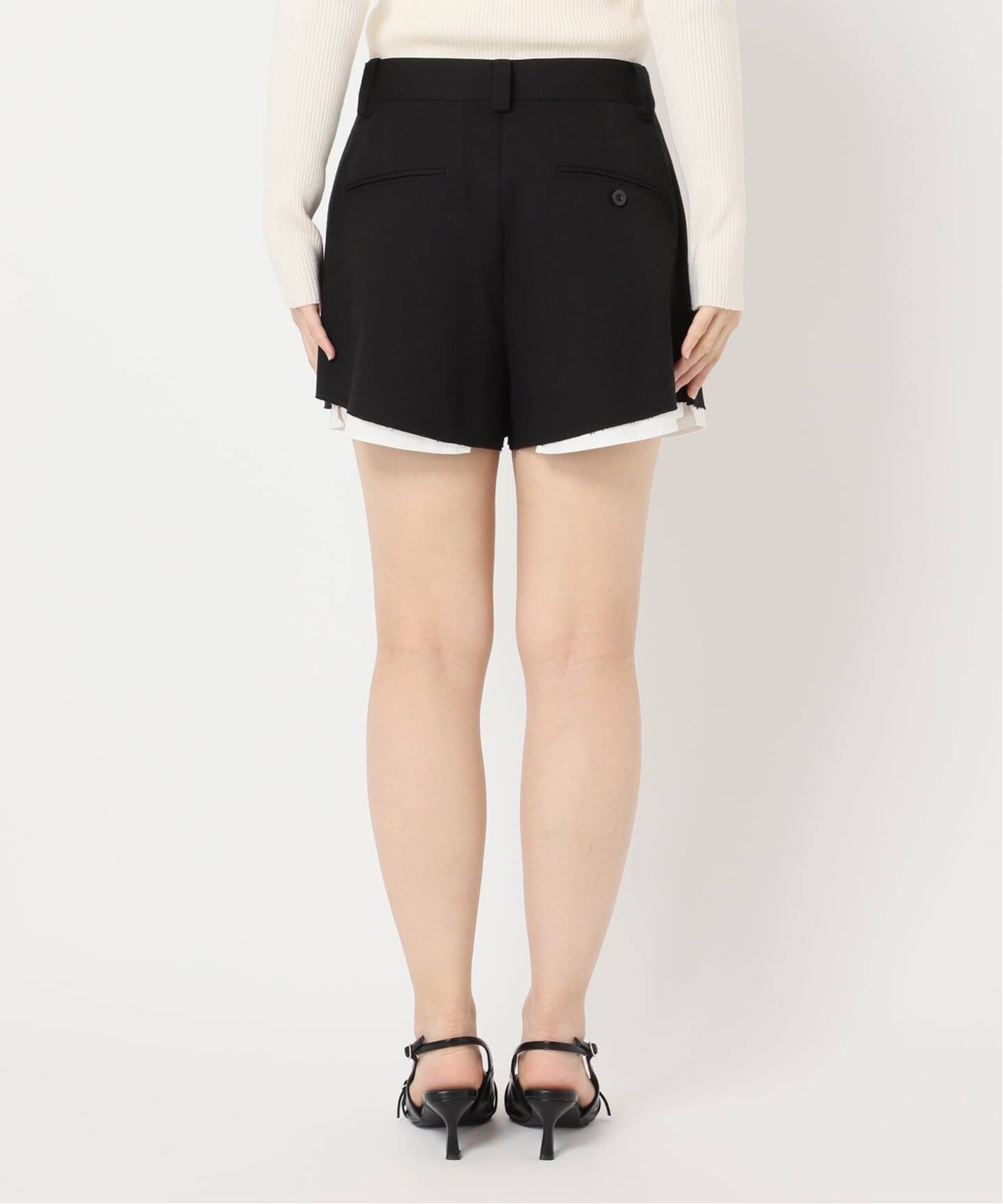 キュロットショートパンツ（ショート・ハーフパンツ）｜U by