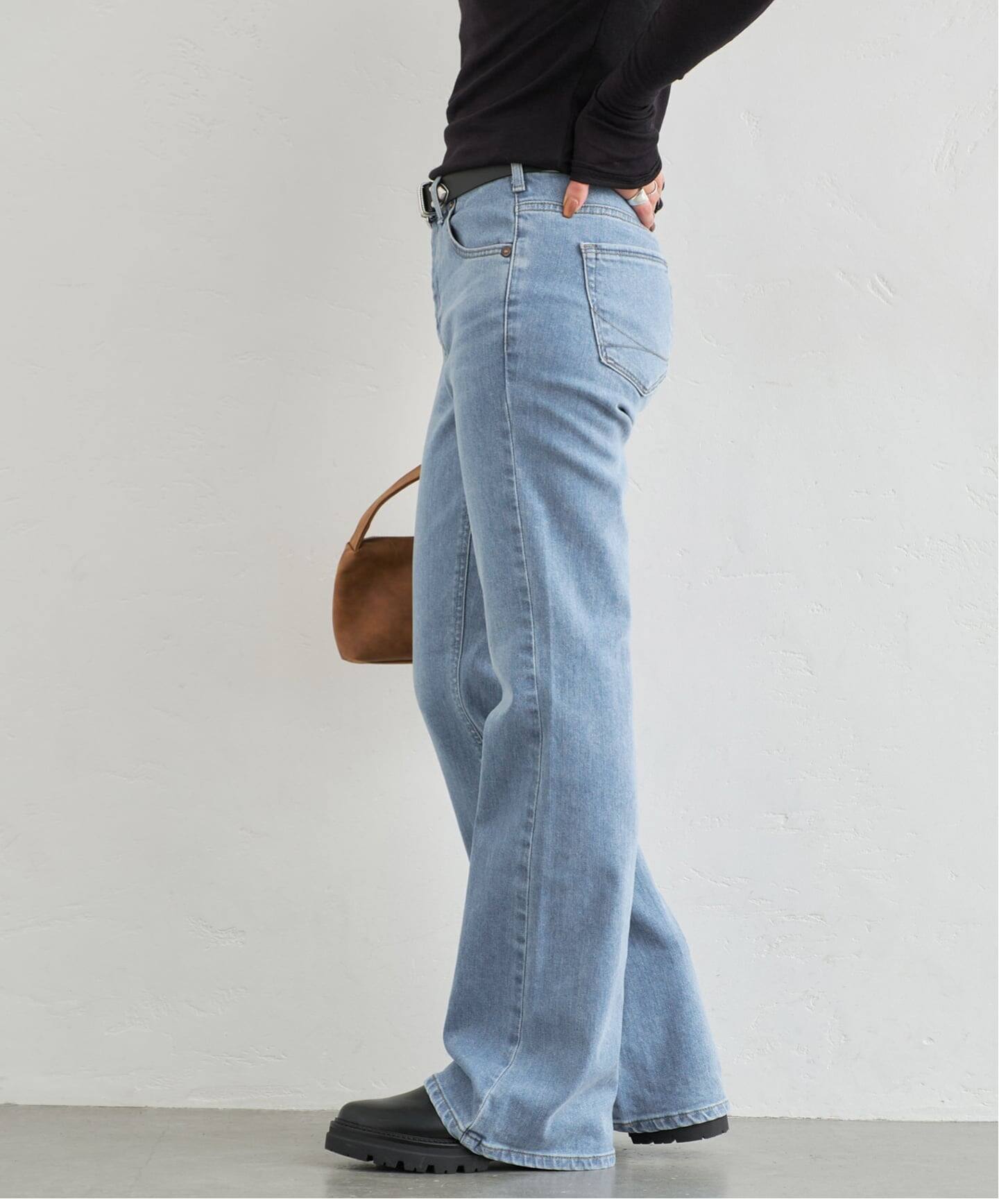 SOMETHING/サムシング】 LISA FLARE（デニムパンツ・ジーンズ）｜U by