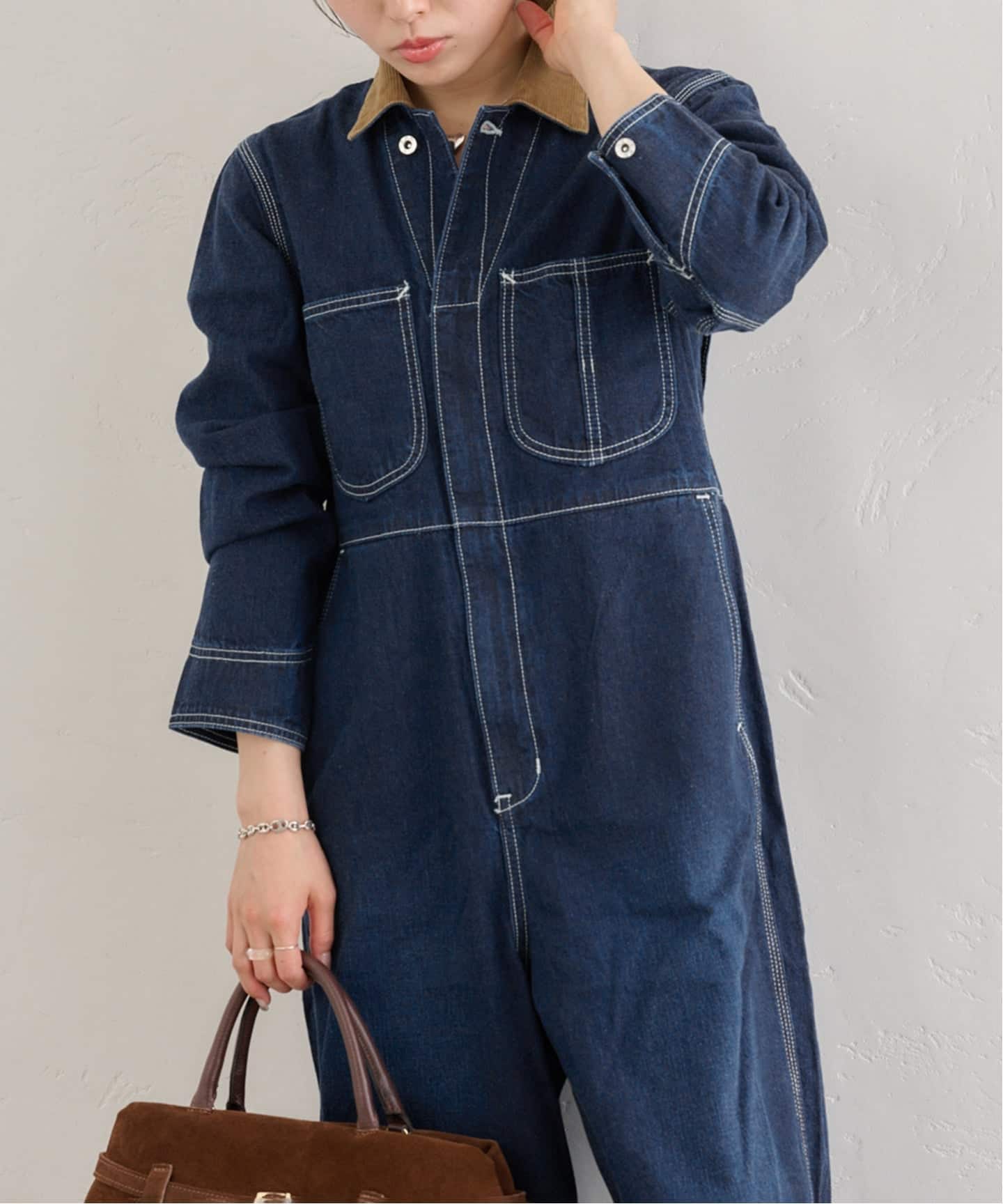 LEE / リー】 別注ジャンプスーツ（つなぎ／オールインワン）｜U by