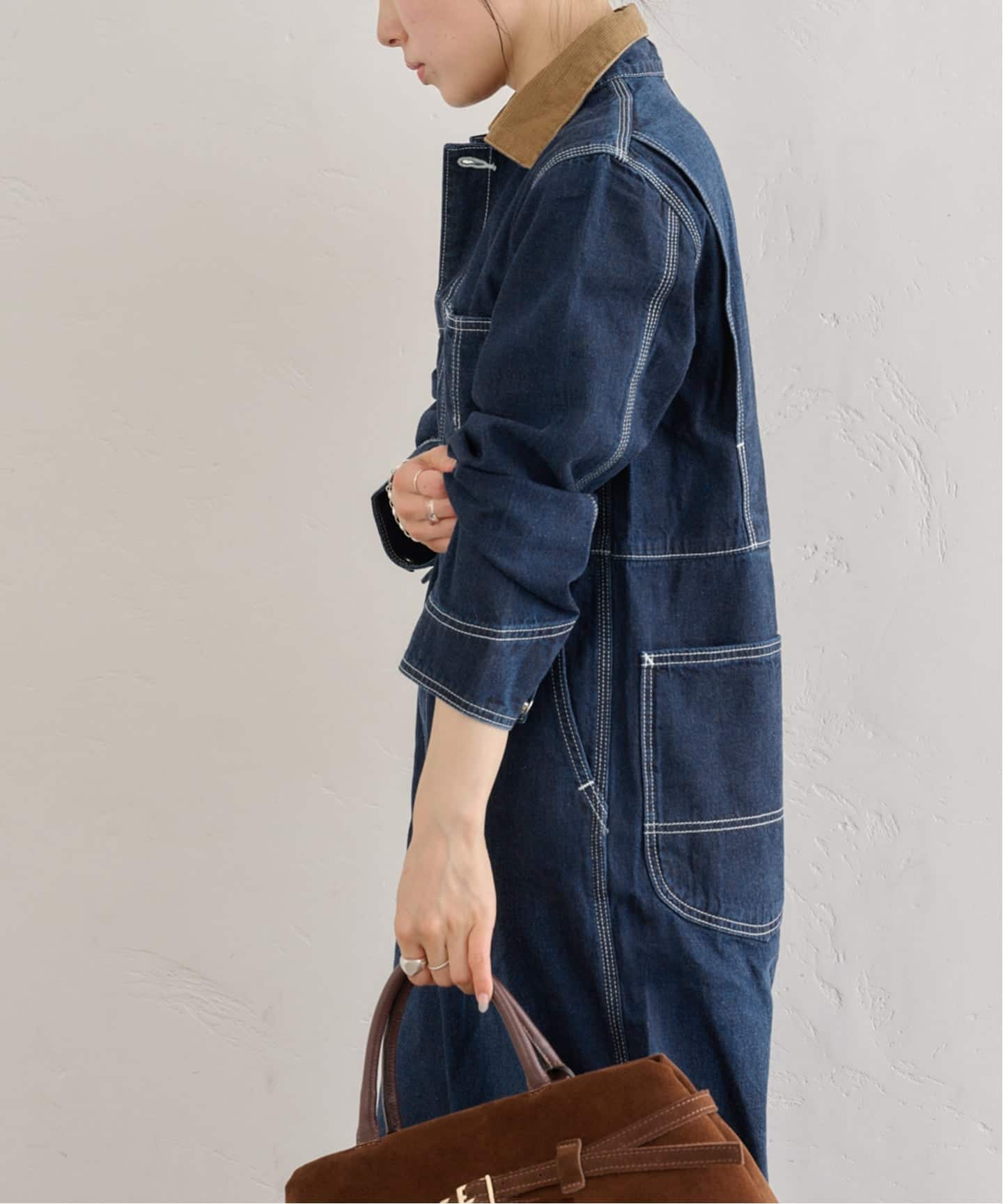 LEE / リー】 別注ジャンプスーツ（つなぎ／オールインワン）｜U by