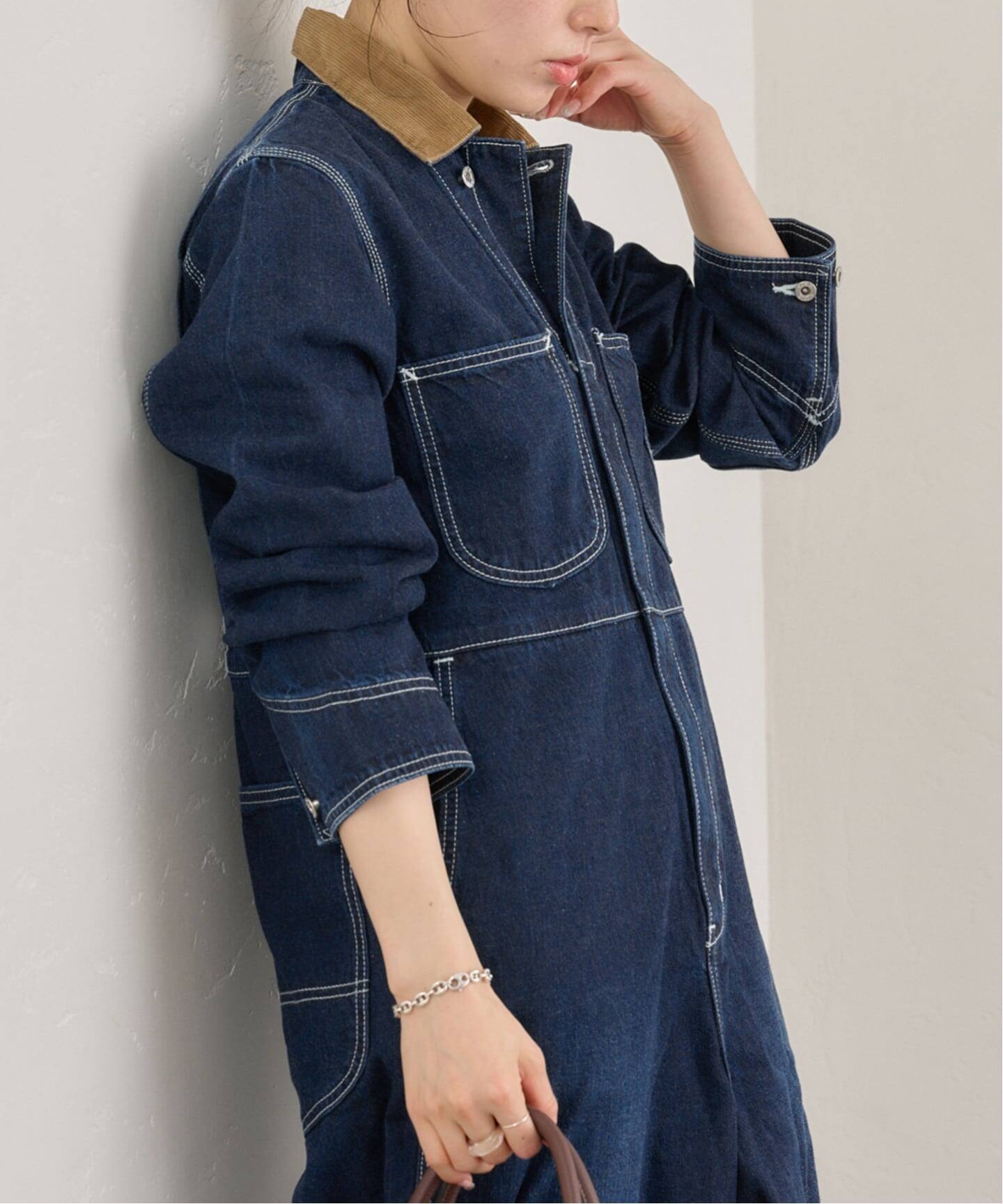 LEE / リー】 別注ジャンプスーツ（つなぎ／オールインワン）｜U by