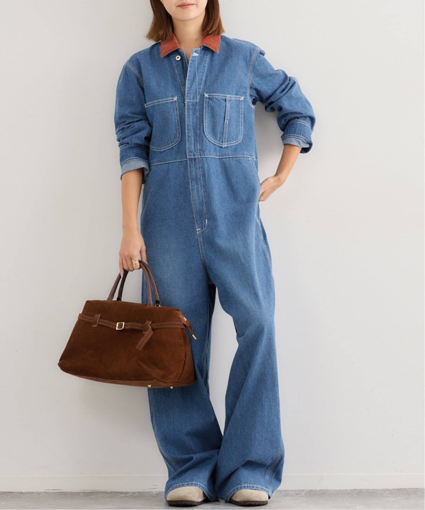 LEE / リー】 別注ジャンプスーツ（つなぎ／オールインワン）｜U by