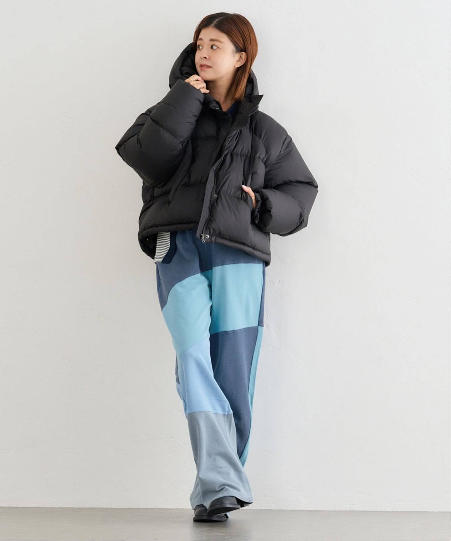 ONE TEA SPOON/ワンティースプーン PATCHWORK WIDE LEG FLEECE