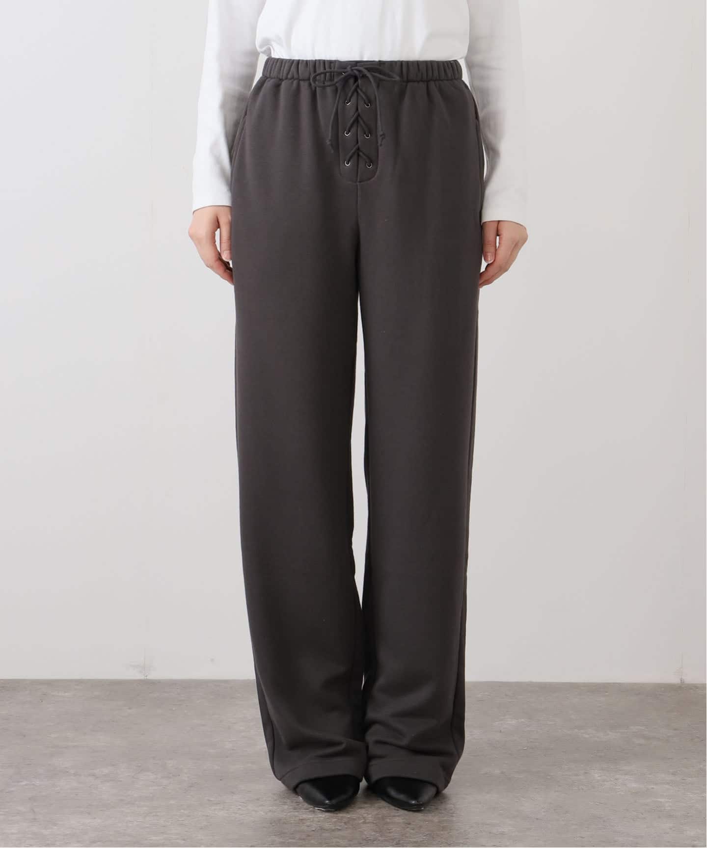 OPEN YY/オープンワイワイ LACE UP LOUNGE PANTS（スウェットパンツ