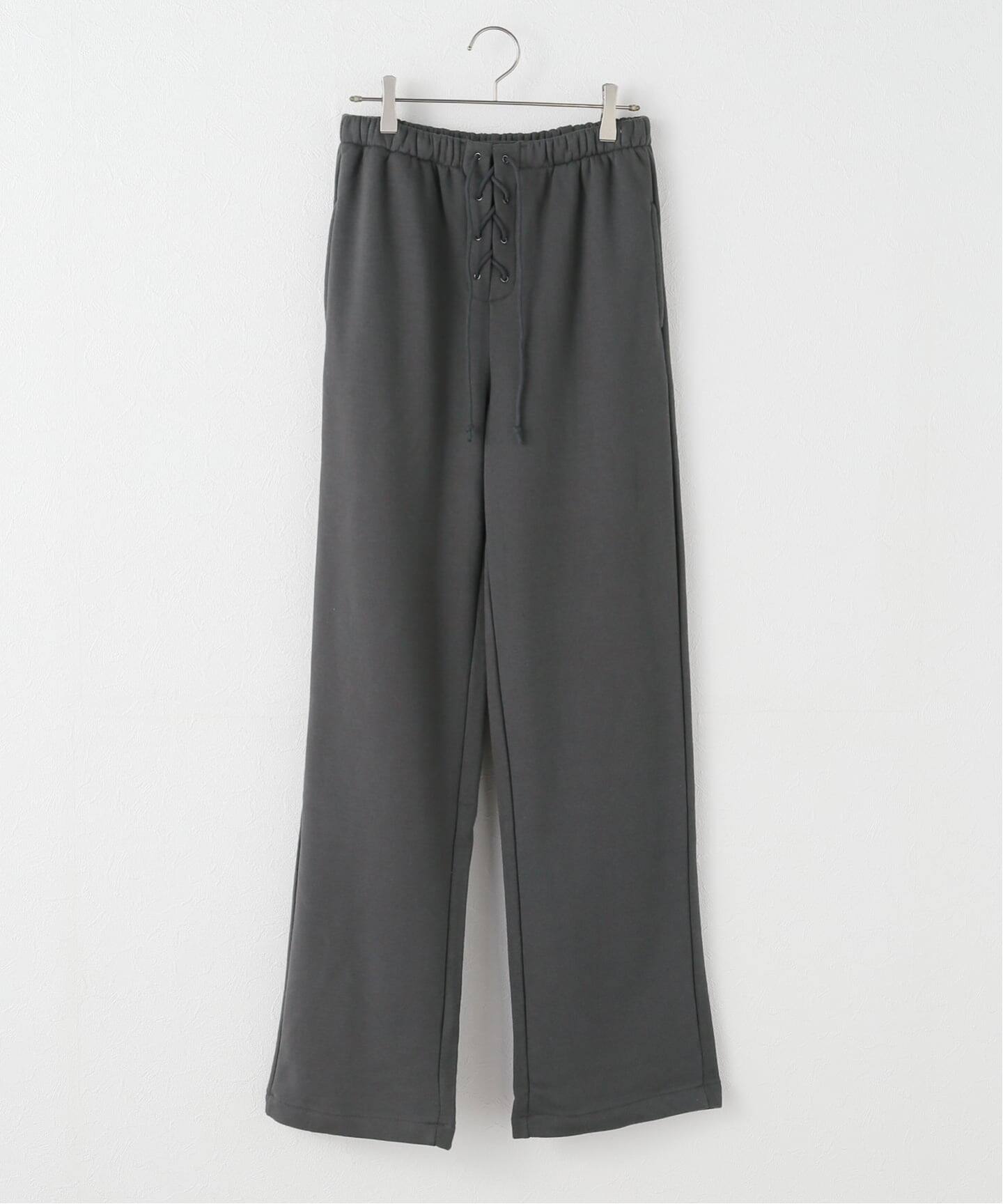 OPEN YY/オープンワイワイ LACE UP LOUNGE PANTS（スウェットパンツ 