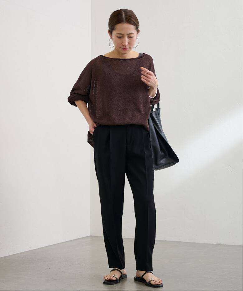 ダブルクロステーパードパンツ（スラックス）｜FRAMeWORK（フレーム  