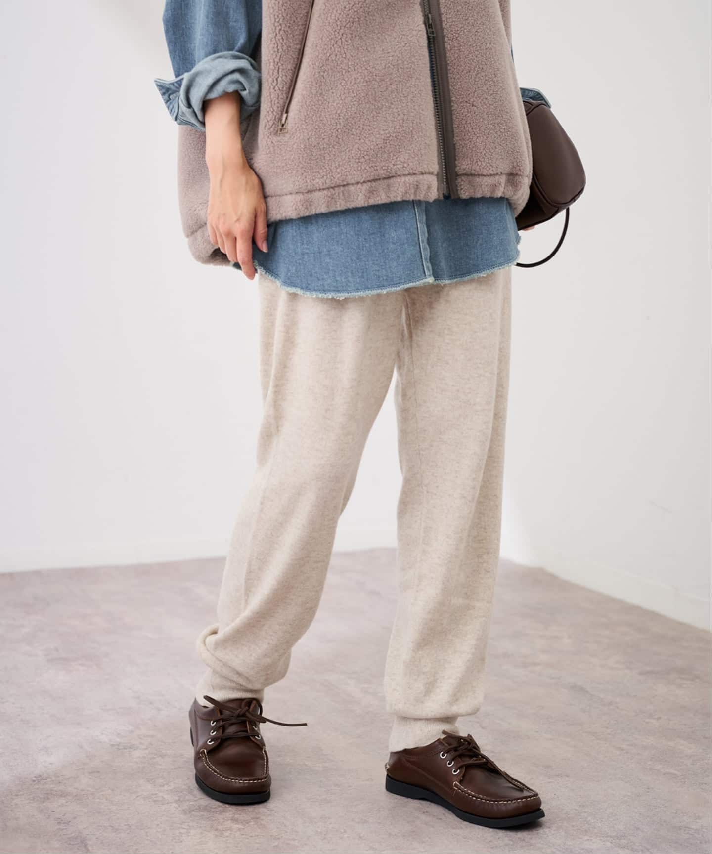 カシミヤ ニットパンツ（その他パンツ）｜FRAMeWORK（フレームワーク