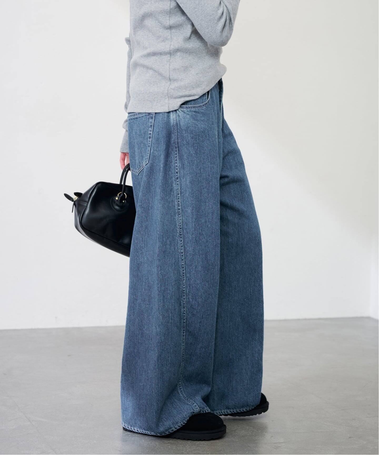 バレルフォルムデニムパンツ（デニムパンツ・ジーンズ