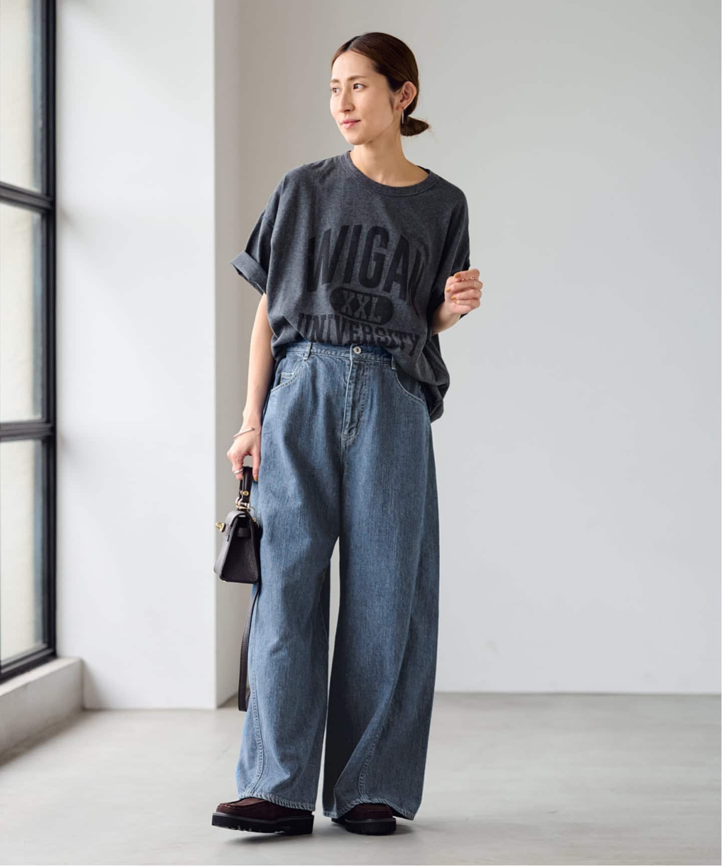 バレルフォルムデニムパンツ⭐︎フレームワーク バレルフォルムデニムパンツ（デニムパンツ・ジーンズ