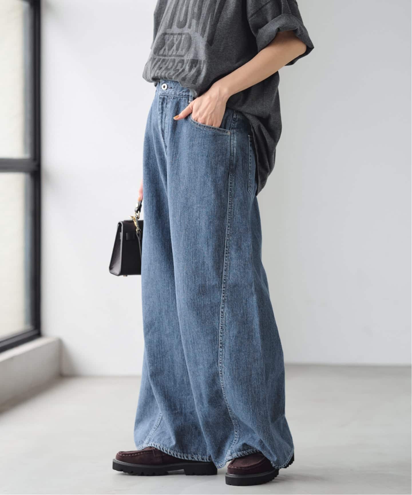 バレルフォルムデニムパンツ⭐︎フレームワーク バレルフォルムデニムパンツ（デニムパンツ・ジーンズ